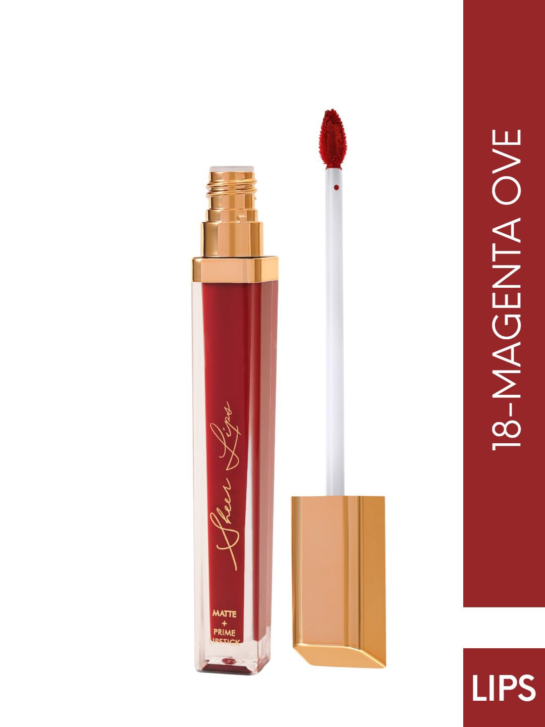 GLAM21 Sheer Lips Long Lasting & Transfer Proof Liquid Lipstick 8 ml-Magenta Love 18, Red
GLAM21 Sheer Lips Long Lasting & Transfer Proof Liquid Lipstick 8 ml-Magenta Love 18, Red