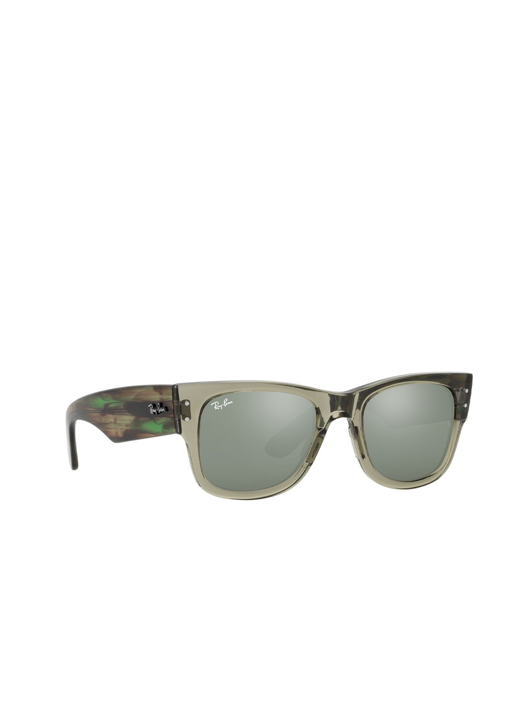 Ray-Ban Unisex UV Protected Silver Lens Square Sunglasses - 0RB0840S66355C51, Green
Ray-Ban Unisex UV Protected Silver Lens Square Sunglasses - 0RB0840S66355C51, Green