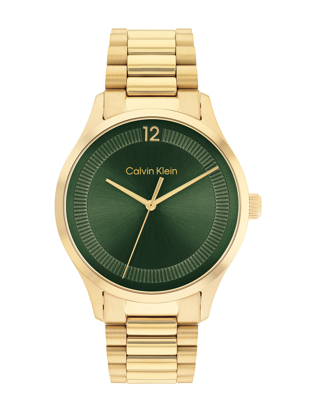 Calvin Klein Unisex Solid Dial & Stainless Steel Bracelet Style Analogue Watch 25200229, Green
Calvin Klein Unisex Solid Dial & Stainless Steel Bracelet Style Analogue Watch 25200229, Green