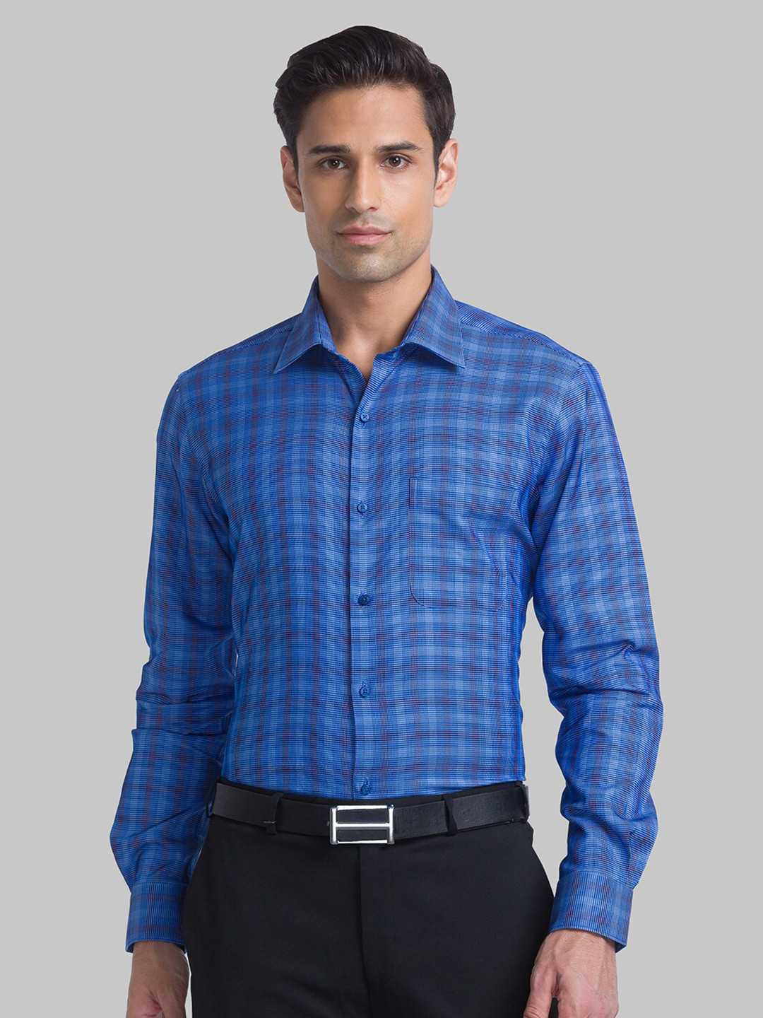 Raymond Tartan Checks Checked Cotton Formal Shirts, Blue
Raymond Tartan Checks Checked Cotton Formal Shirts, Blue