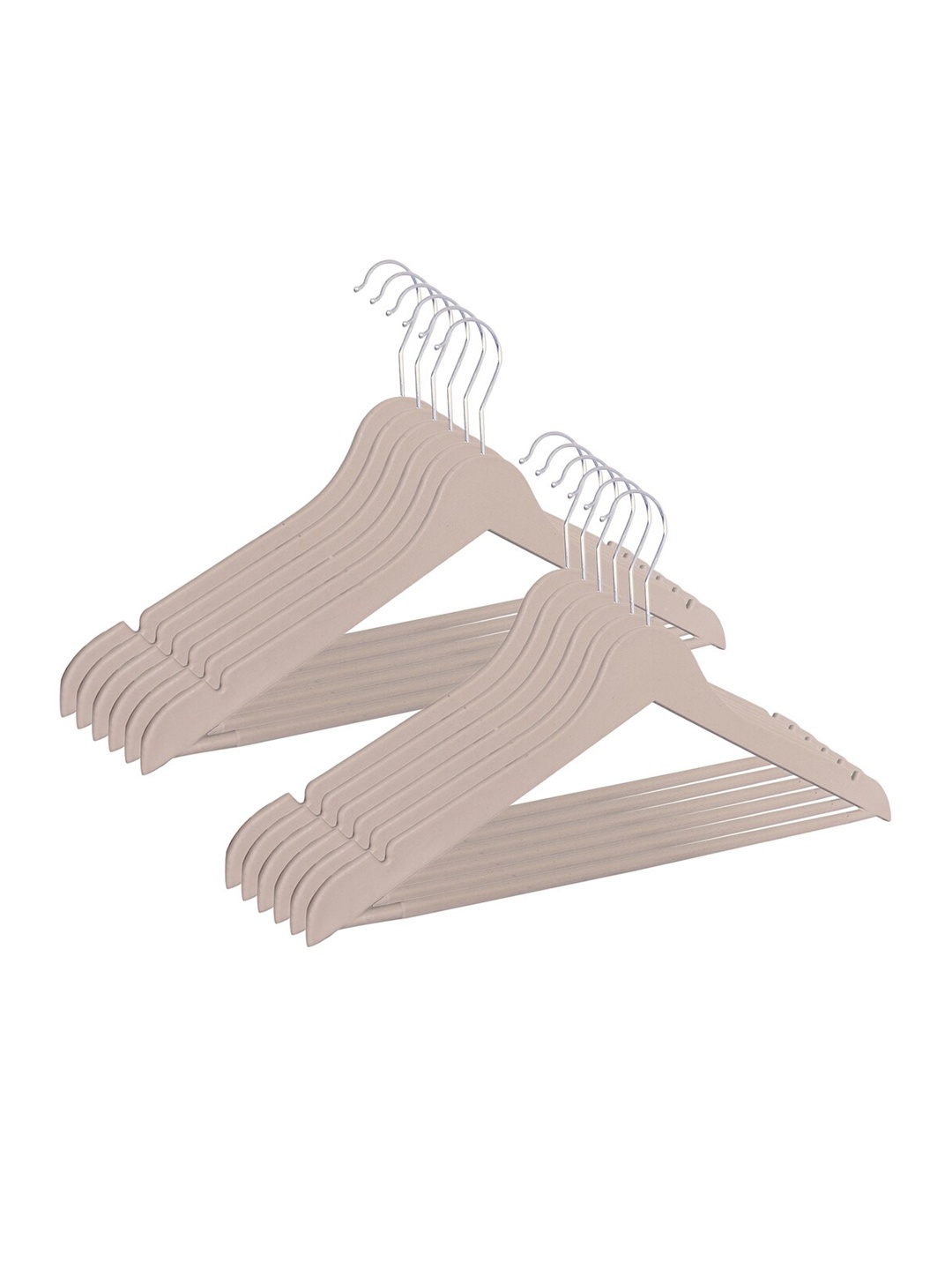 Kuber Industries 12 Pieces Cream Coloured Plastic Hangers With 360 Degree Swivel Hook
Kuber Industries 12 Pieces Cream Coloured Plastic Hangers With 360 Degree Swivel Hook