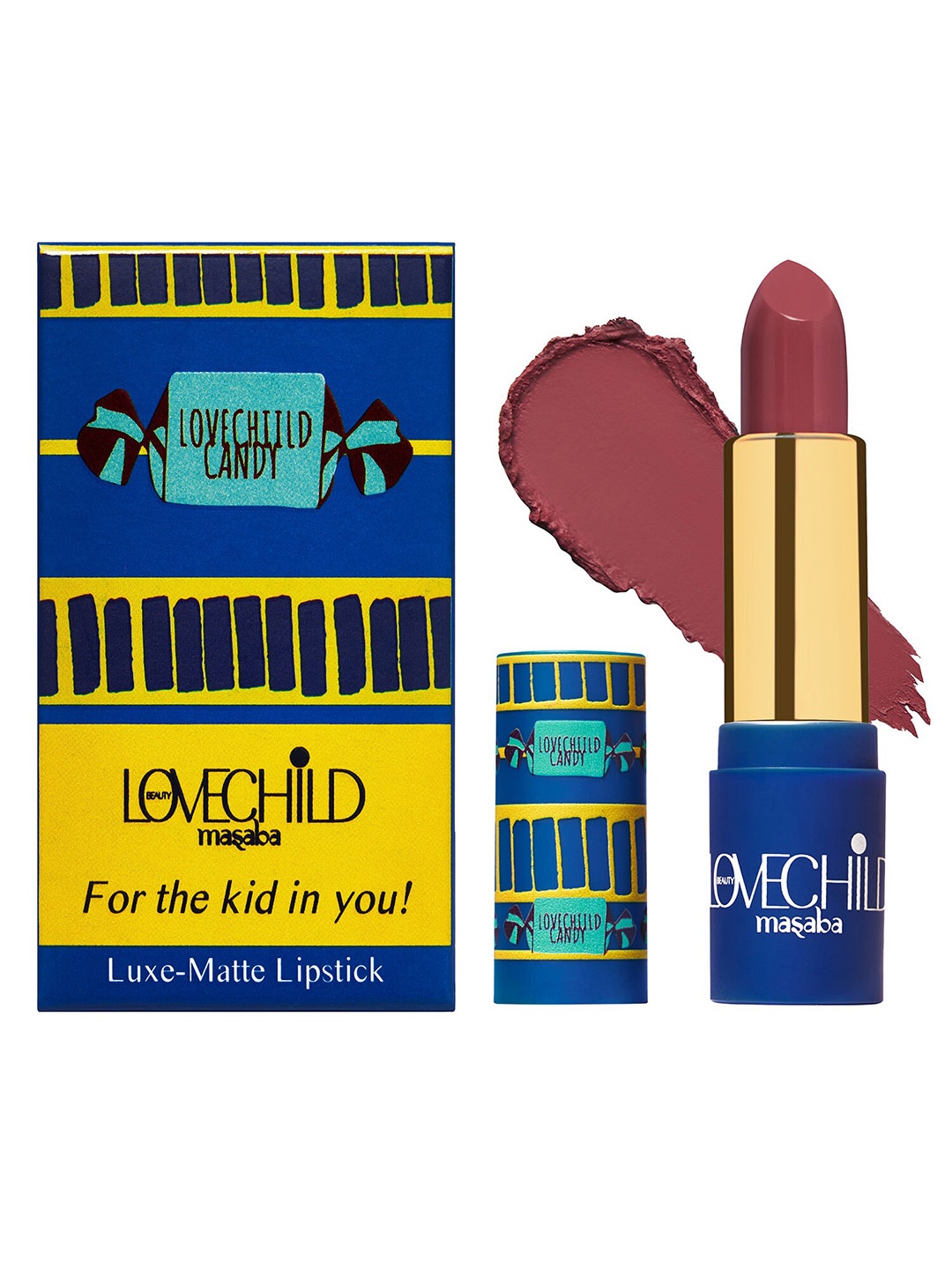 Lovechild Masaba For The Kid In You Luxe-Matte Long Lasting Lipstick 4g - Mint To Be 06, Nude
Lovechild Masaba For The Kid In You Luxe-Matte Long Lasting Lipstick 4g - Mint To Be 06, Nude