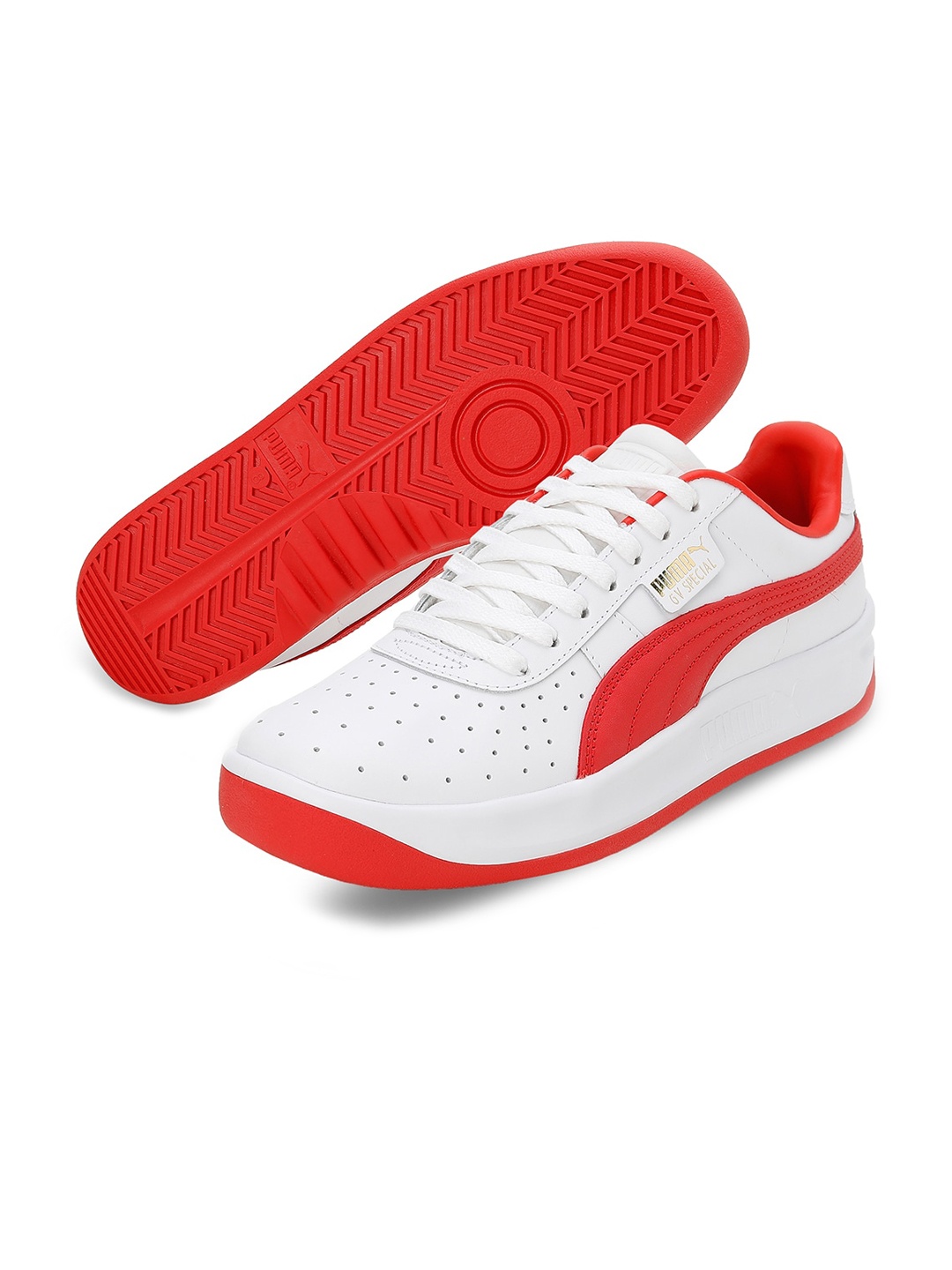 Puma Men GV SPECIAL 75th Anniversary Edition Color-Blocked Leather Casual Sneakers, White
Puma Men GV SPECIAL 75th Anniversary Edition Color-Blocked Leather Casual Sneakers, White