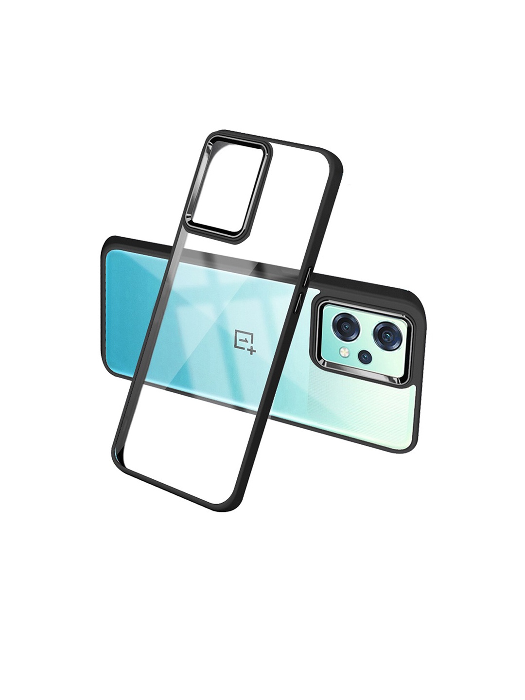 Karwan Shock Proof OnePlus Nord CE 2 Lite 5G Phone Back Case, Black