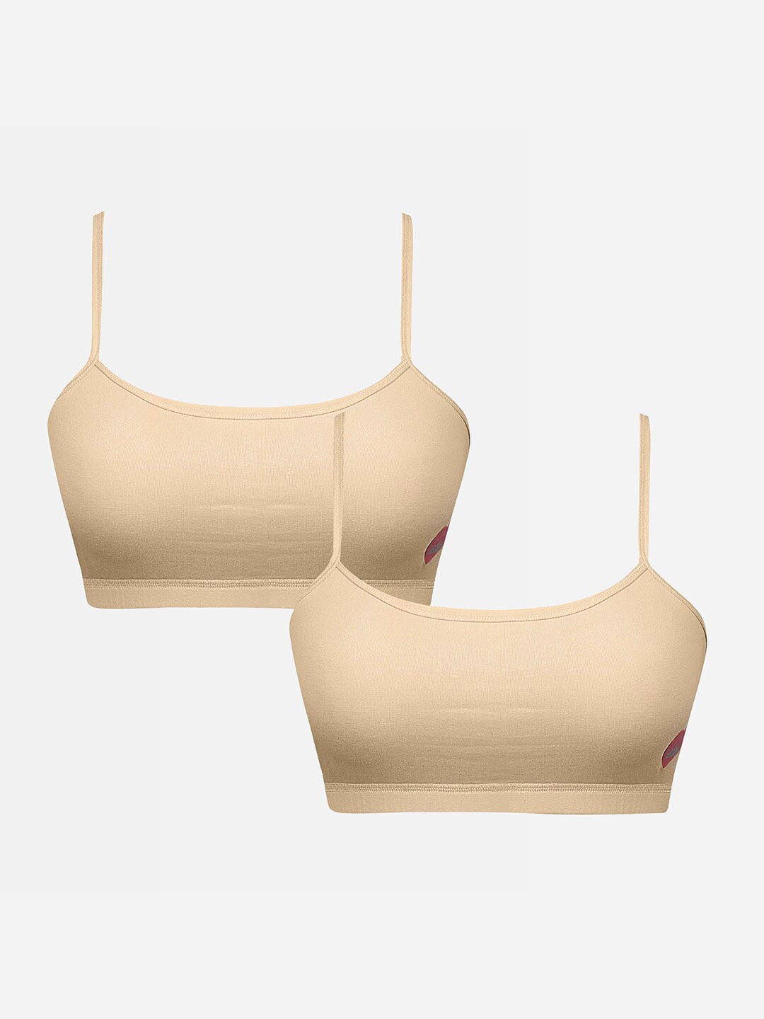Sillysally Girls Pack of 2 Seamless Double Layer All Day Comfort Beginners Sports Bra, Nude
Sillysally Girls Pack of 2 Seamless Double Layer All Day Comfort Beginners Sports Bra, Nude