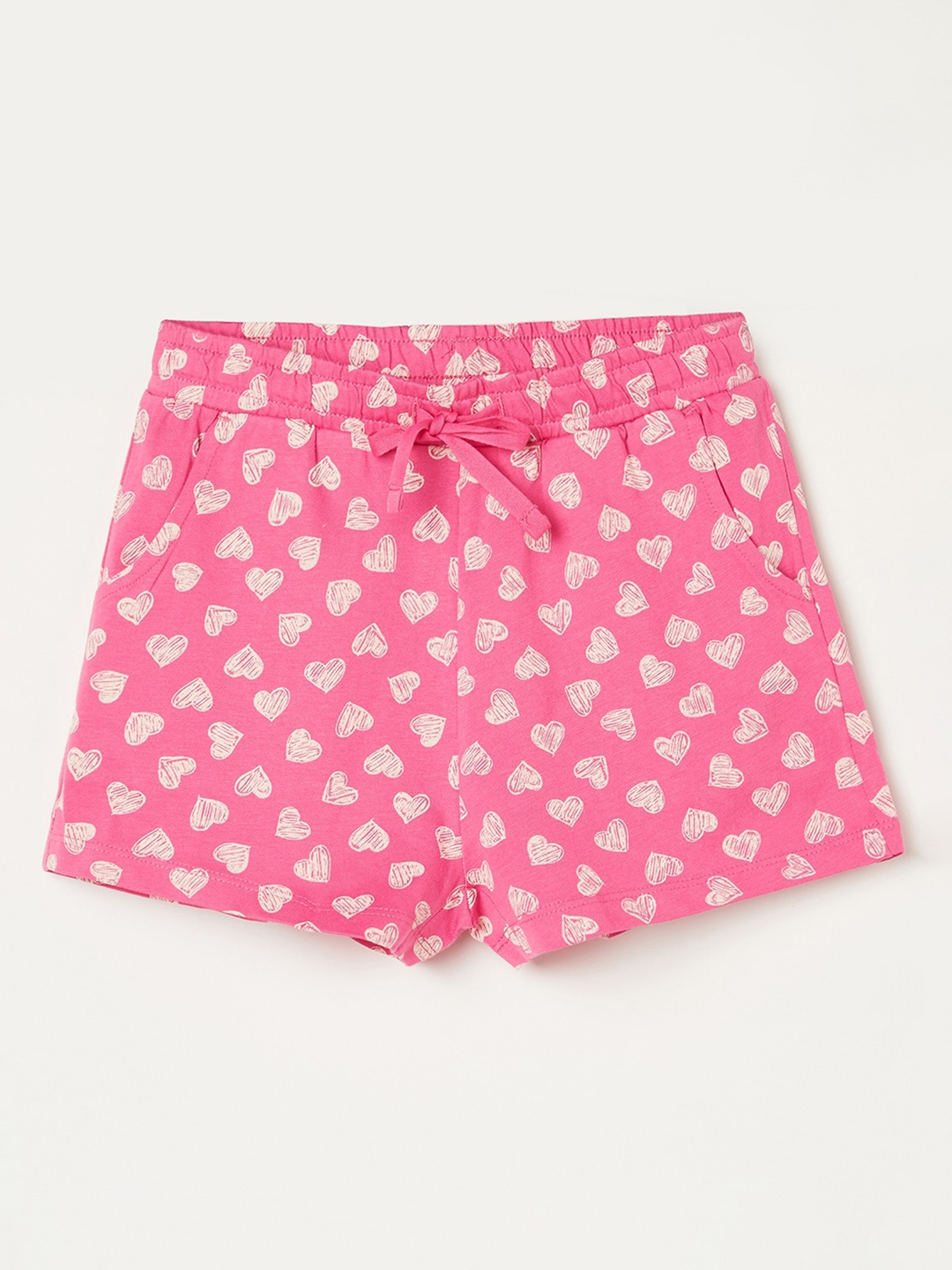 Fame Forever by Lifestyle Girls Conversational Printed Mid Rise Cotton Regular Shorts, Pink
Fame Forever by Lifestyle Girls Conversational Printed Mid Rise Cotton Regular Shorts, Pink