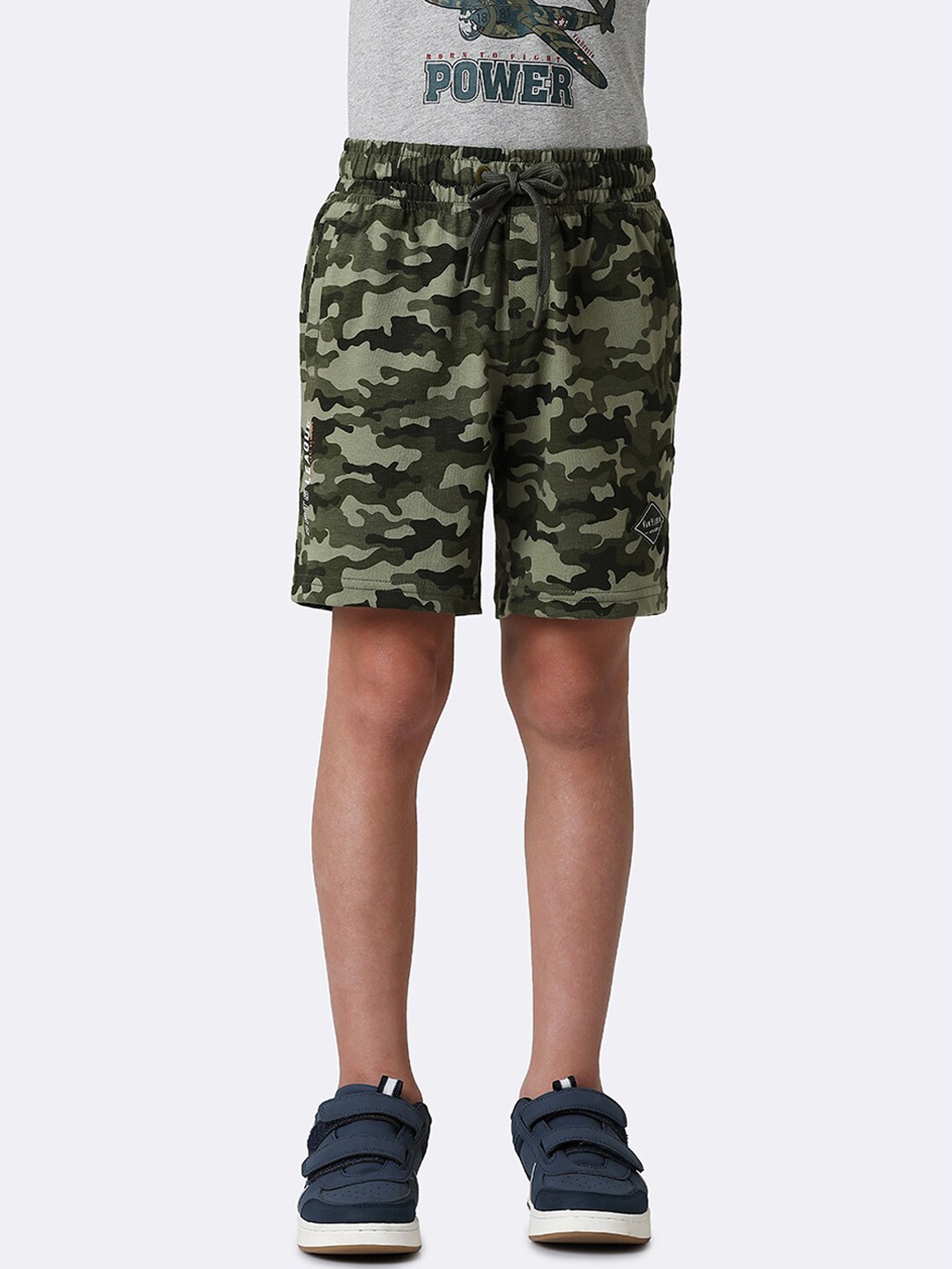 Van Heusen Boys Camouflage Printed Mid-Rise Smart Tech Easy Stain Release Sports Shorts, Olive
Van Heusen Boys Camouflage Printed Mid-Rise Smart Tech Easy Stain Release Sports Shorts, Olive