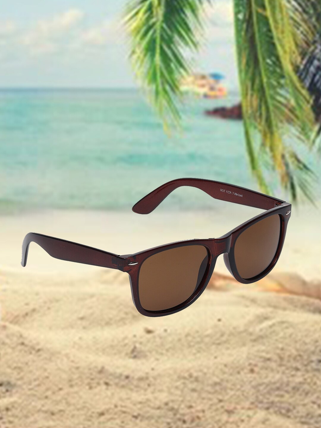 CELEBRITY SUNGLASSES Wayfarer Sunglasses with UV Protected Lens CLSG-2140-03, Brown
CELEBRITY SUNGLASSES Wayfarer Sunglasses with UV Protected Lens CLSG-2140-03, Brown