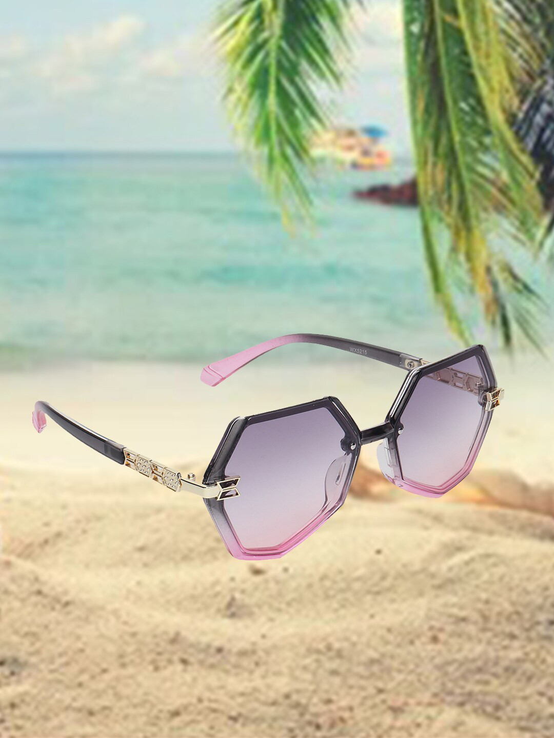 CELEBRITY SUNGLASSES Lens & Round Sunglasses With UV Protected Lens CLSG-5215-03, Pink
CELEBRITY SUNGLASSES Lens & Round Sunglasses With UV Protected Lens CLSG-5215-03, Pink