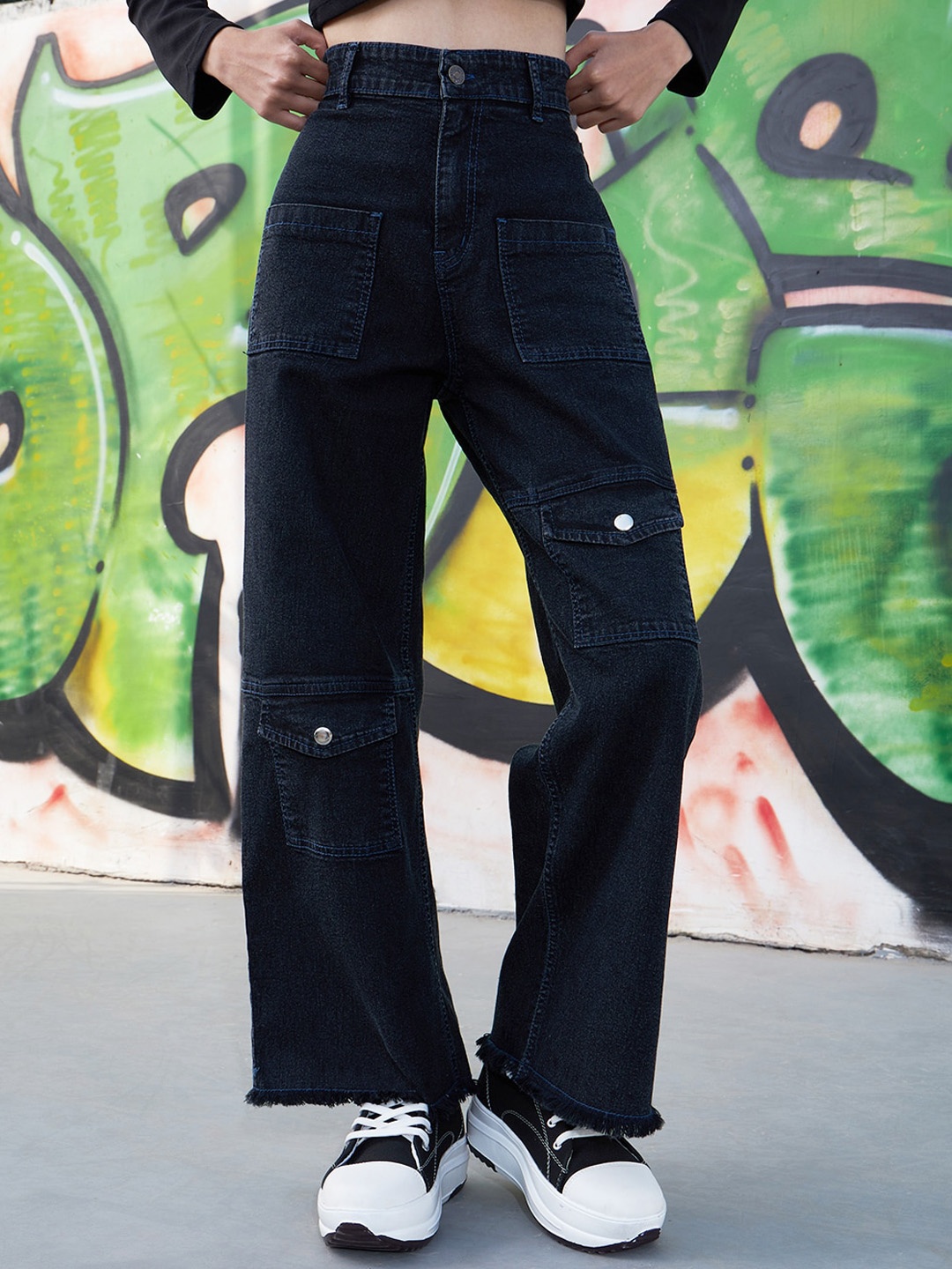 Noh.Voh - SASSAFRAS Kids Girls Comfort Straight Fit Acid Wash Stretchable Jeans, Black
Noh.Voh - SASSAFRAS Kids Girls Comfort Straight Fit Acid Wash Stretchable Jeans, Black