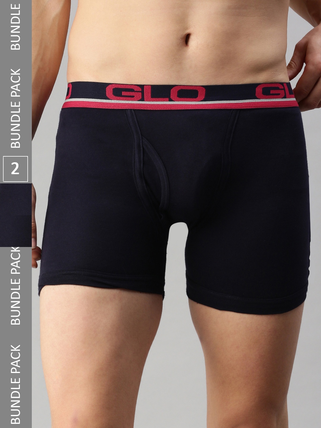 Lux Cozi Pack Of 2 Outer Elastic Breathable Trunks COZI_GLO_INTLOCK_NB_2PC, Navy blue
Lux Cozi Pack Of 2 Outer Elastic Breathable Trunks COZI_GLO_INTLOCK_NB_2PC, Navy blue