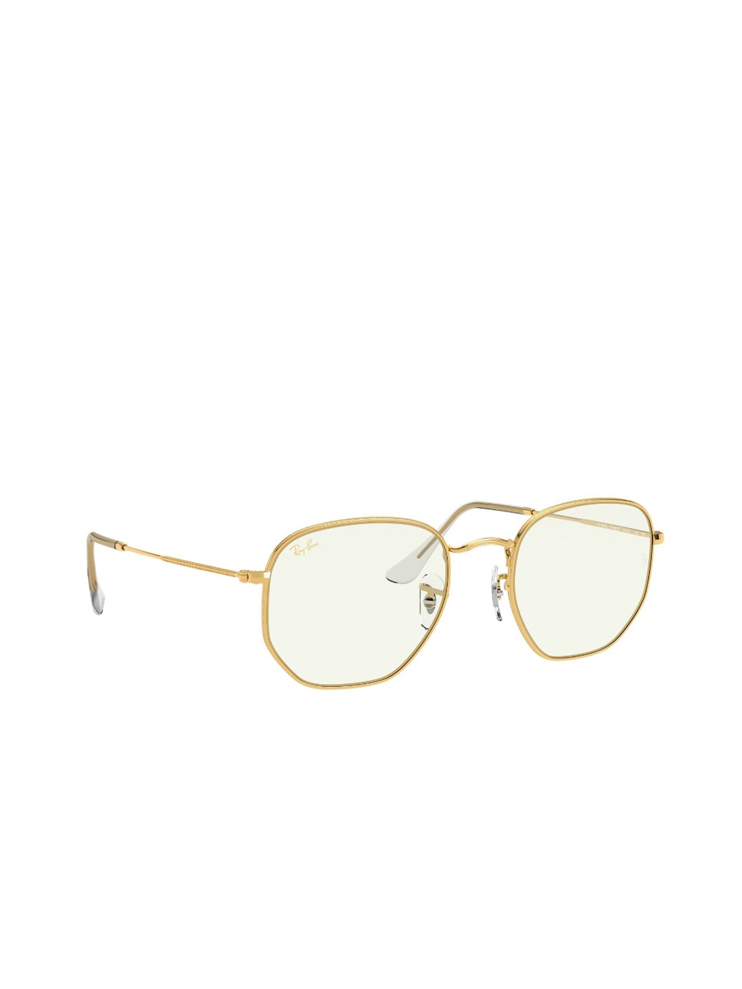 Ray-Ban Unisex UV Protected Clear Lens Irregular Sunglasses - 0RB35489196BF54, Gold
Ray-Ban Unisex UV Protected Clear Lens Irregular Sunglasses - 0RB35489196BF54, Gold