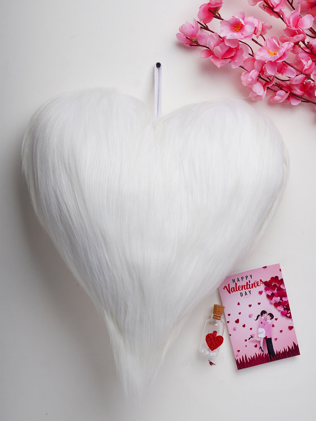 Crazy Corner Valentine Gift White Heart Pre-Filled Cushion
Crazy Corner Valentine Gift White Heart Pre-Filled Cushion