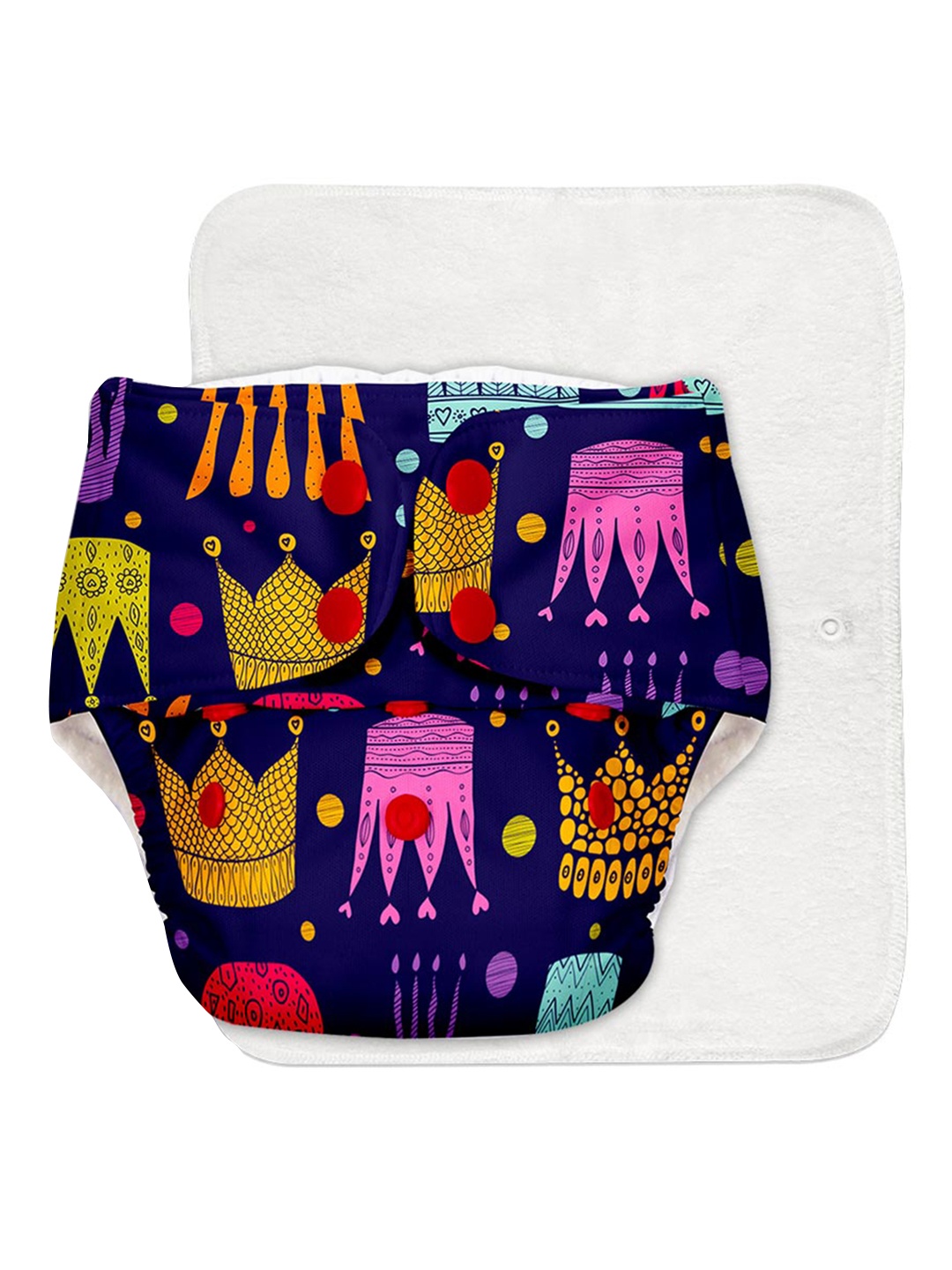 SuperBottoms Infant Kids Adjustable Reusable Cloth Diaper with Ultra Thin Quick Dry Pad, Navy blue
SuperBottoms Infant Kids Adjustable Reusable Cloth Diaper with Ultra Thin Quick Dry Pad, Navy blue