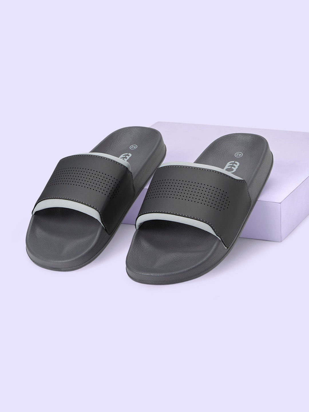 Ajile by Pantaloons Men Slip On Sliders, Grey
Ajile by Pantaloons Men Slip On Sliders, Grey