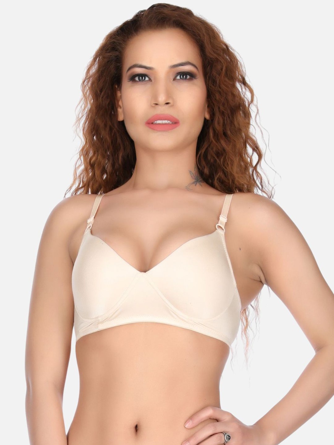 Berrys Intimatess Underwired Heavily Padded All Day Comfort Medium Coverage Push-Up Bra, Beige
Berrys Intimatess Underwired Heavily Padded All Day Comfort Medium Coverage Push-Up Bra, Beige