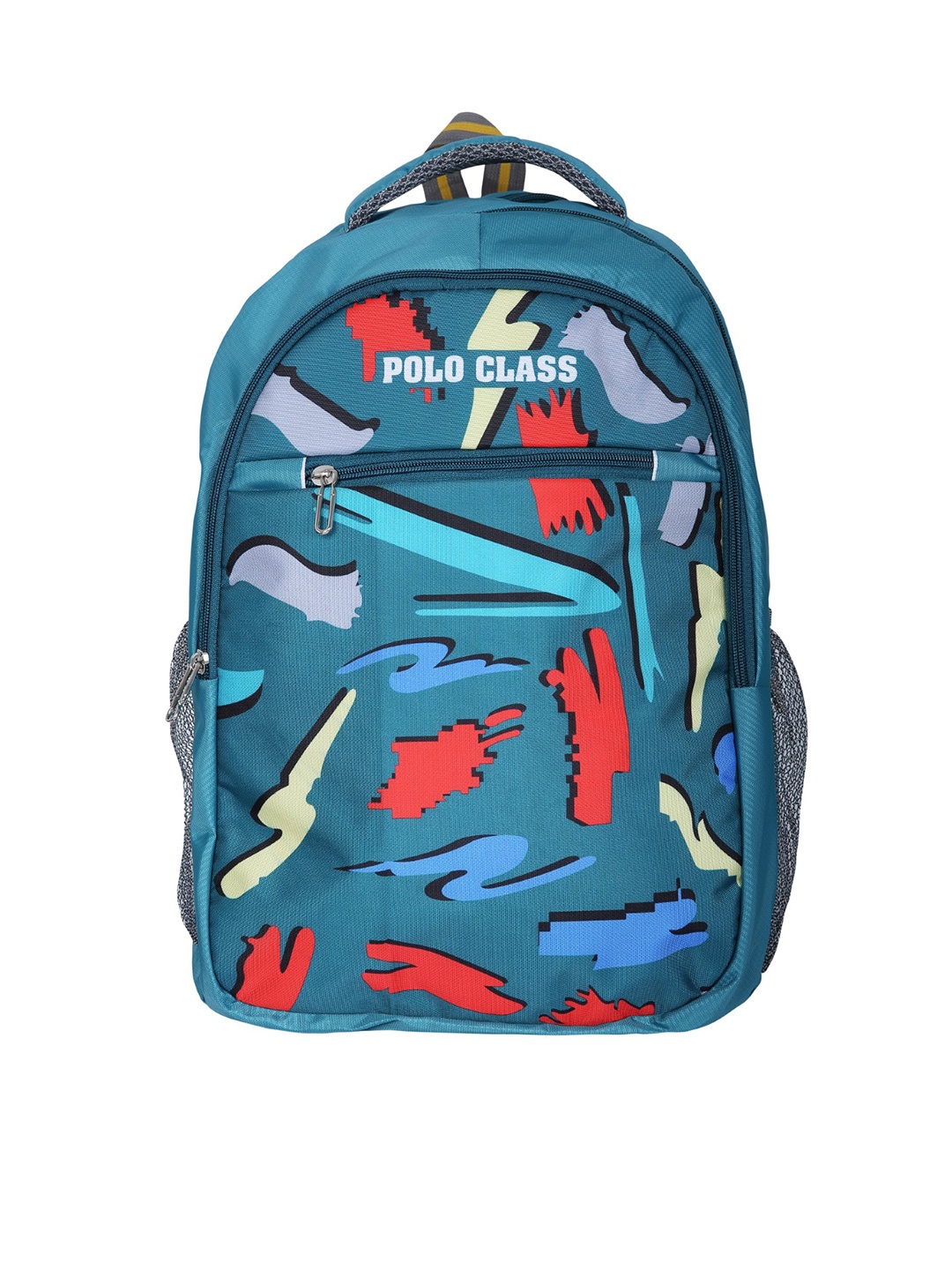 Polo Class Printed Backpack, Sea green