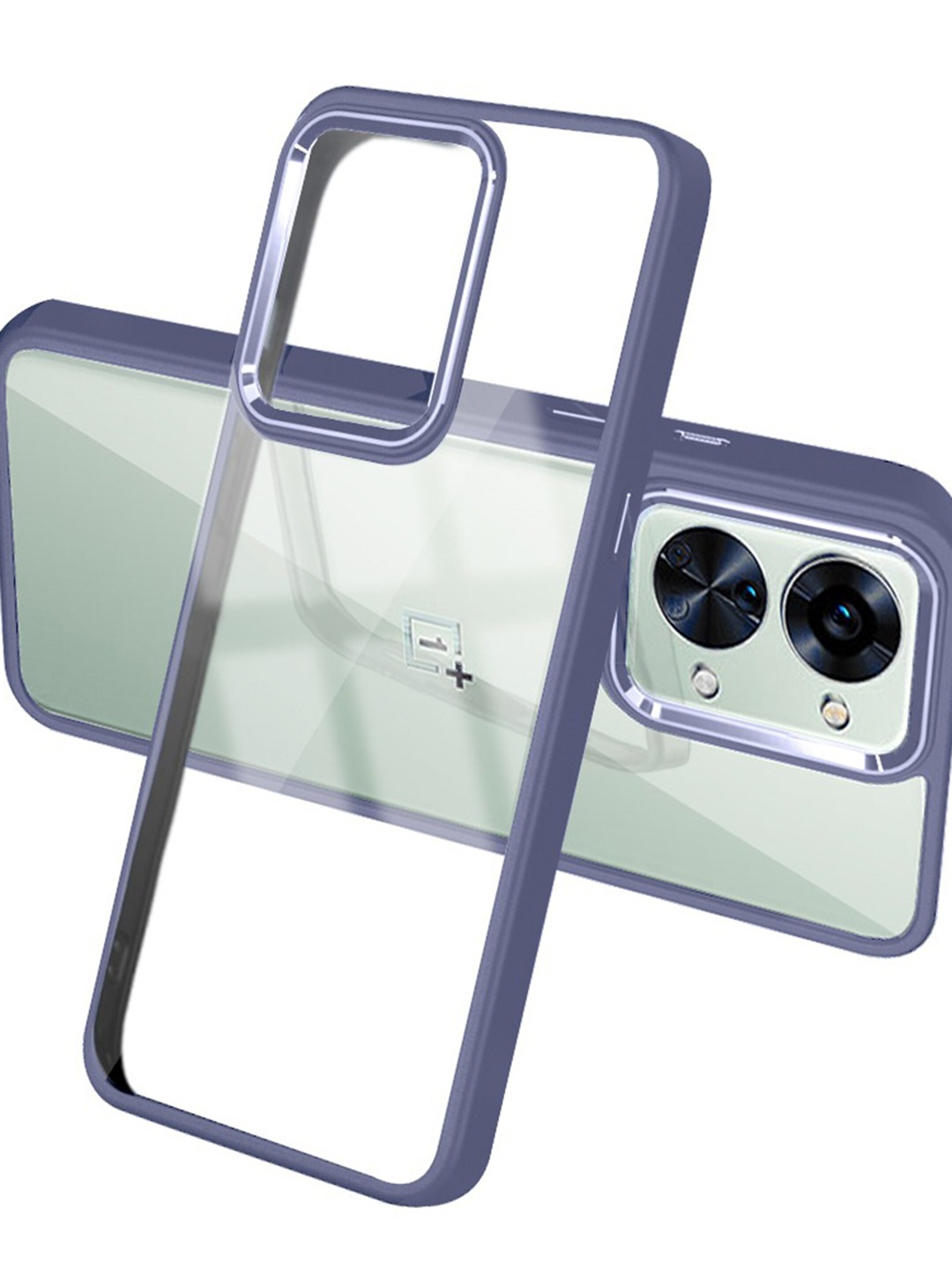 Karwan Shock Proof OnePlus Nord 2T Back Case, Purple