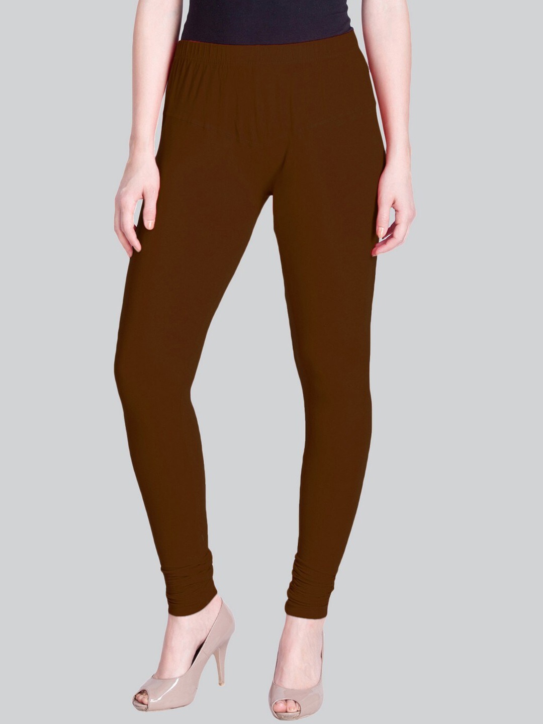 LYRA Premium Cotton Lycra 4 Way Stretch Bio Wash Churidar-Length Leggings, Coffee brown
LYRA Premium Cotton Lycra 4 Way Stretch Bio Wash Churidar-Length Leggings, Coffee brown