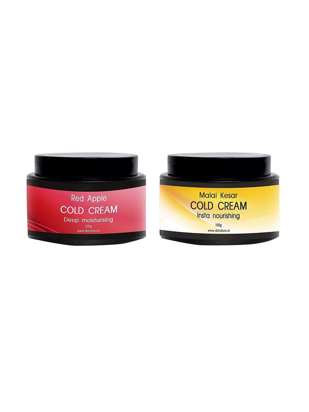 Skinatura Red Apple Deep Moisturizing and Malai Kesar Insta Nourishing Cold Cream, Multi
Skinatura Red Apple Deep Moisturizing and Malai Kesar Insta Nourishing Cold Cream, Multi
