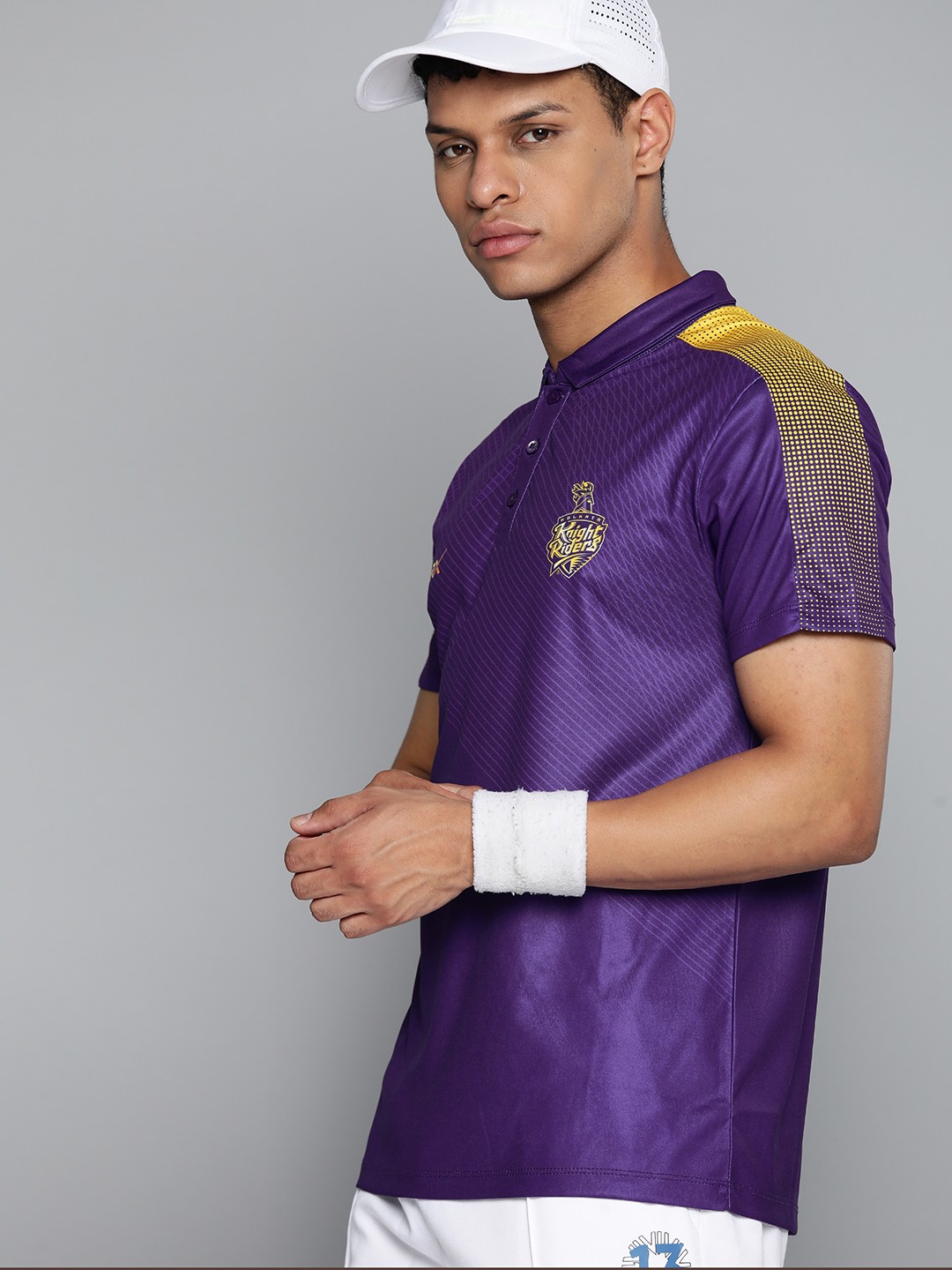 HRX by Hrithik Roshan Rapid-Dry Kolkata Night Riders Striped Detail Cricket T-shirt, Purple
HRX by Hrithik Roshan Rapid-Dry Kolkata Night Riders Striped Detail Cricket T-shirt, Purple