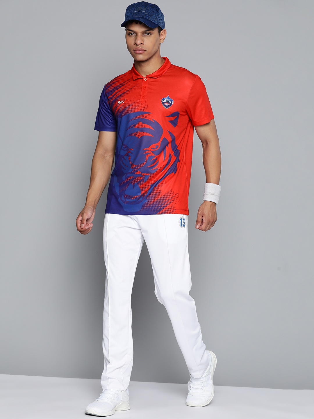 HRX by Hrithik Roshan Rapid Dry Delhi Capitals Printed Polo Collar Cricket T-shirt, Red
HRX by Hrithik Roshan Rapid Dry Delhi Capitals Printed Polo Collar Cricket T-shirt, Red
