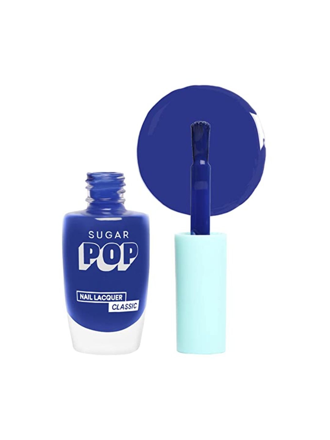 SUGAR POP Quick Drying Long-Wear Glossy Classic Nail Lacquer 10 ml - Ocean Drive 23, Blue
SUGAR POP Quick Drying Long-Wear Glossy Classic Nail Lacquer 10 ml - Ocean Drive 23, Blue
