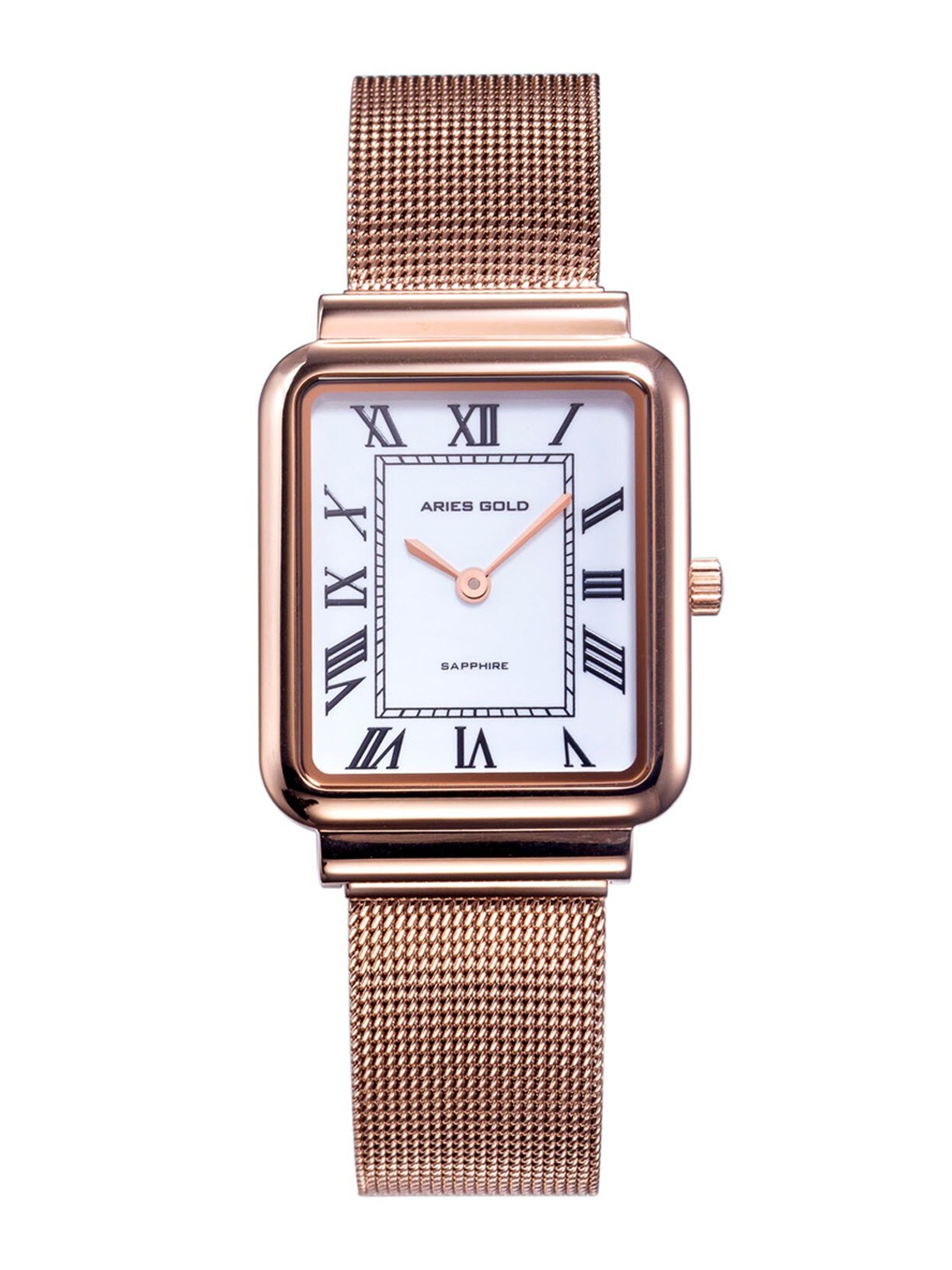 Aries Gold Women Stainless Steel Bracelet Style Straps Analogue Watch- L 5032Z RG-W, White
Aries Gold Women Stainless Steel Bracelet Style Straps Analogue Watch- L 5032Z RG-W, White
