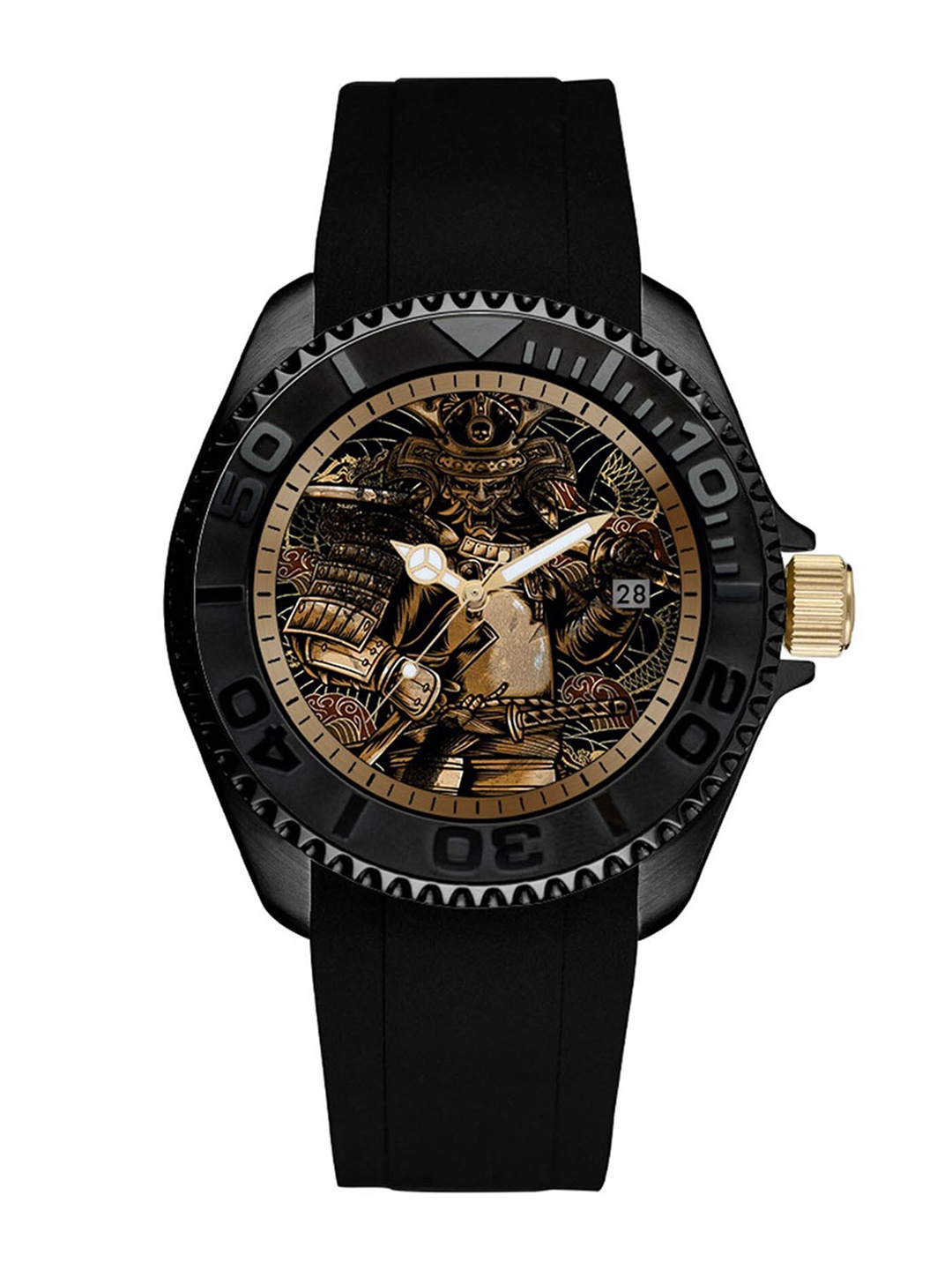Aries Gold Limited Edition Samuari Men Analogue Automatic Powered Watch G 9040 SAM-GD, Black
Aries Gold Limited Edition Samuari Men Analogue Automatic Powered Watch G 9040 SAM-GD, Black