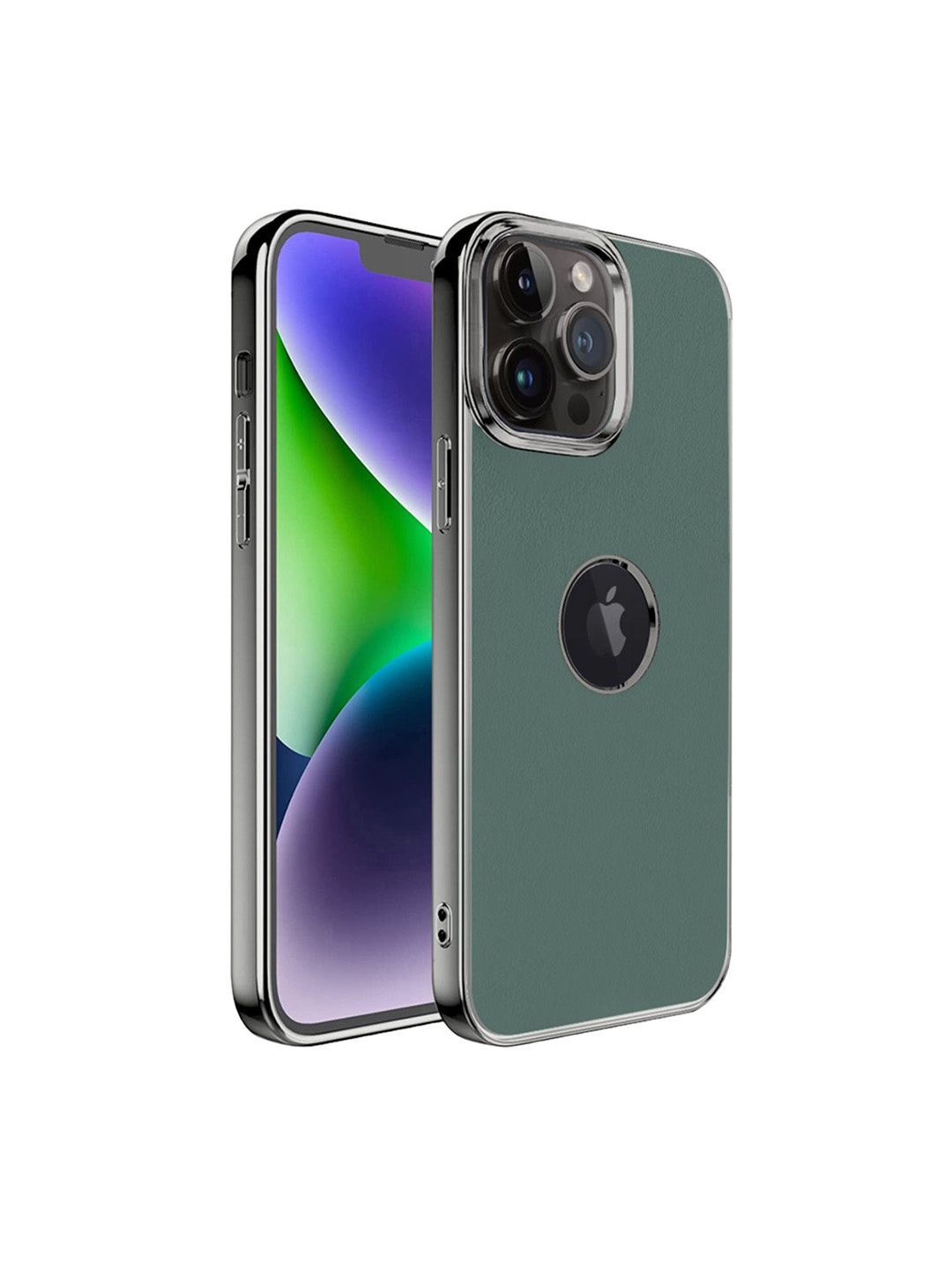 Karwan Slim-Fit Ultra Thin & Lightweight iPhone 13 Pro Phone Back Cover With Metal Lens, Green
Karwan Slim-Fit Ultra Thin & Lightweight iPhone 13 Pro Phone Back Cover With Metal Lens, Green