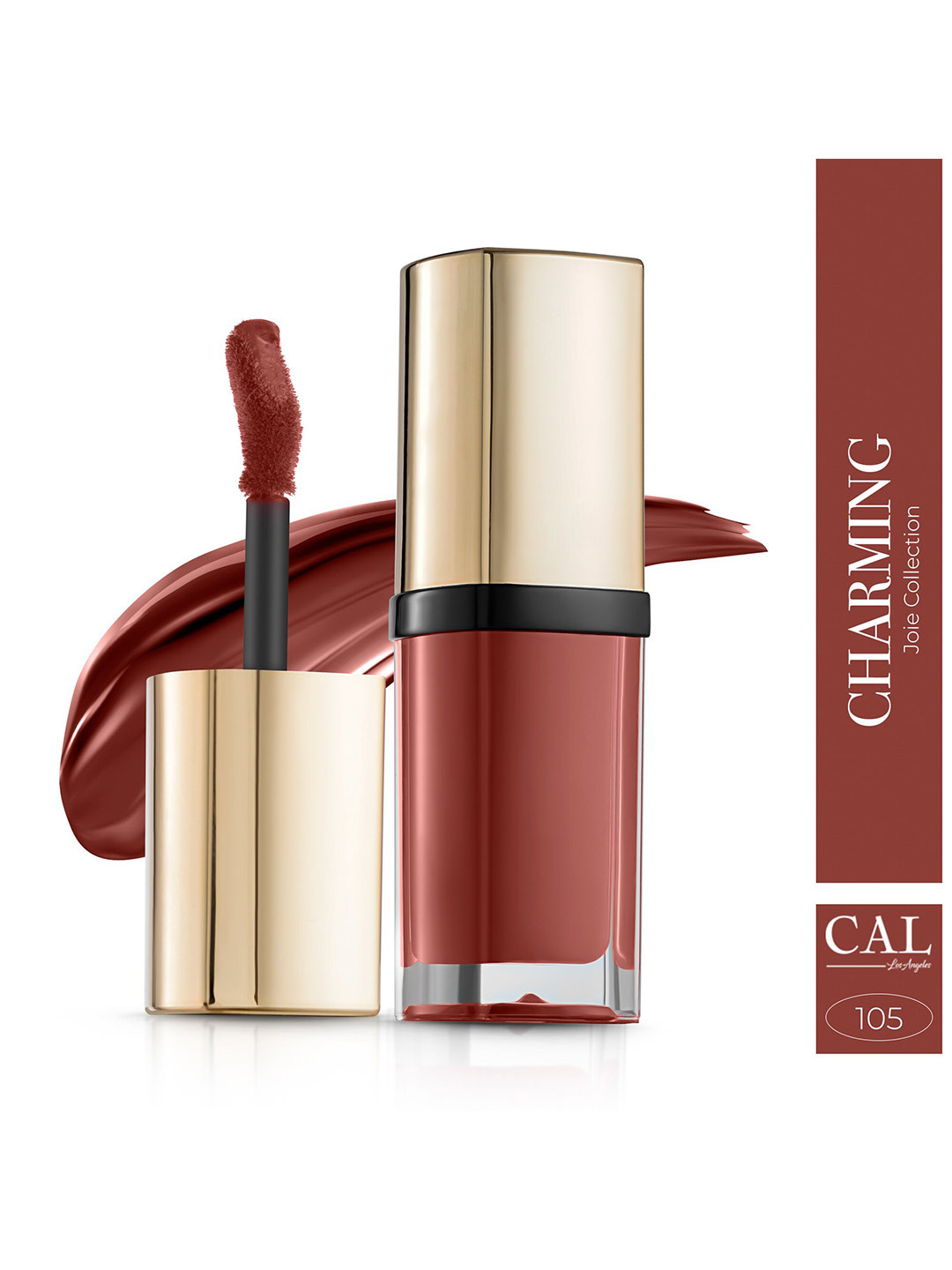 CAL Losangeles Joie Collection Liquid Matte Lipstick 5 ml - Charming 105, Brown
CAL Losangeles Joie Collection Liquid Matte Lipstick 5 ml - Charming 105, Brown