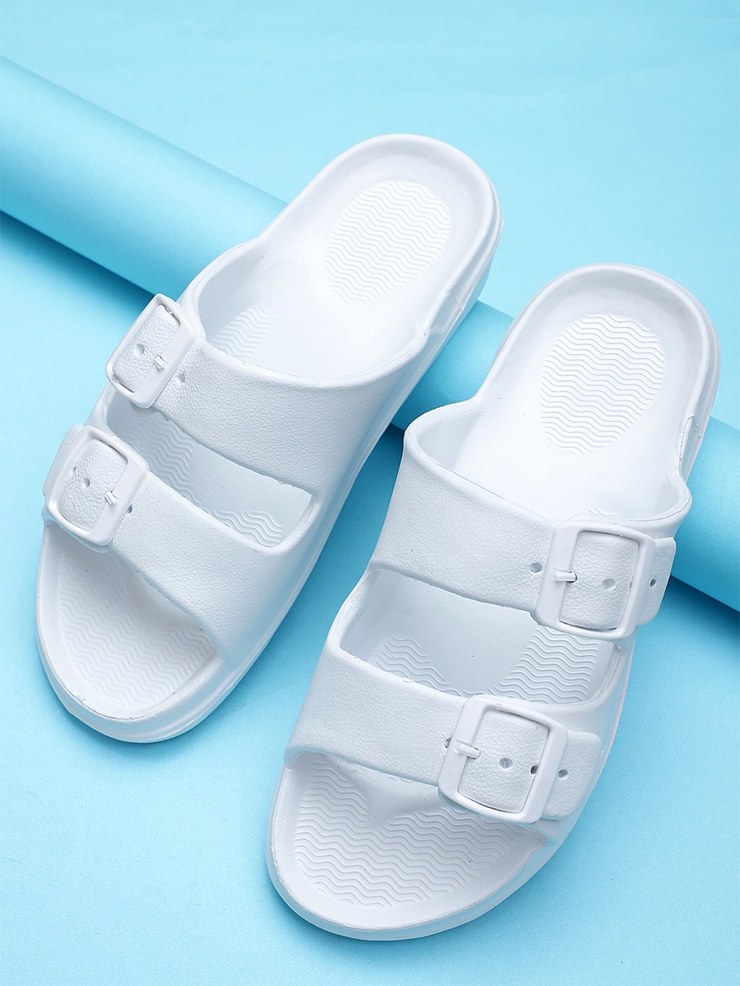 Pampy Angel Men Croslite Sliders, White
