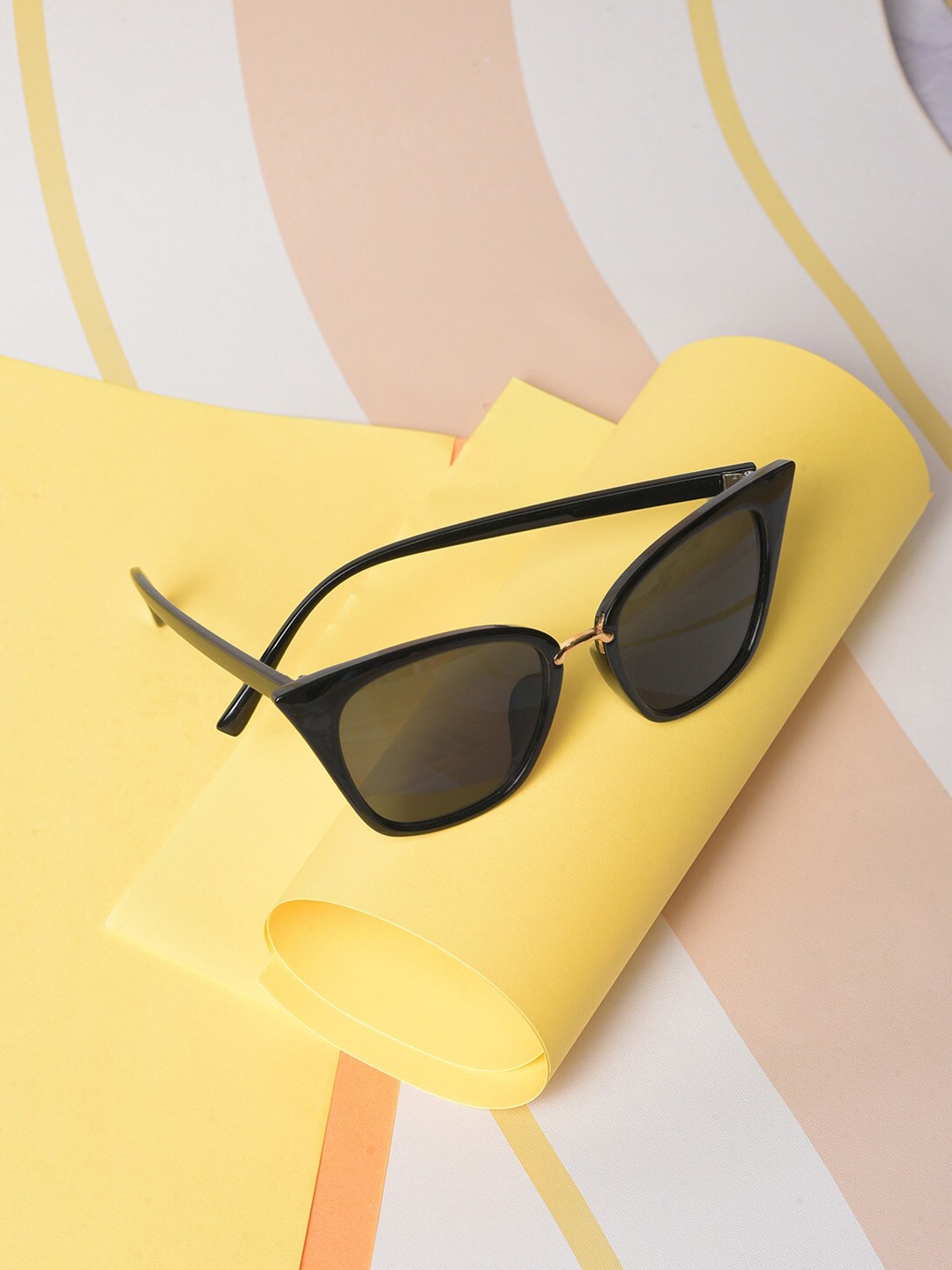 HAUTE SAUCE by Campus Sutra Women Cateye Sunglass with UV Protected Lens SUM23_HSSG1004, Black
HAUTE SAUCE by Campus Sutra Women Cateye Sunglass with UV Protected Lens SUM23_HSSG1004, Black
