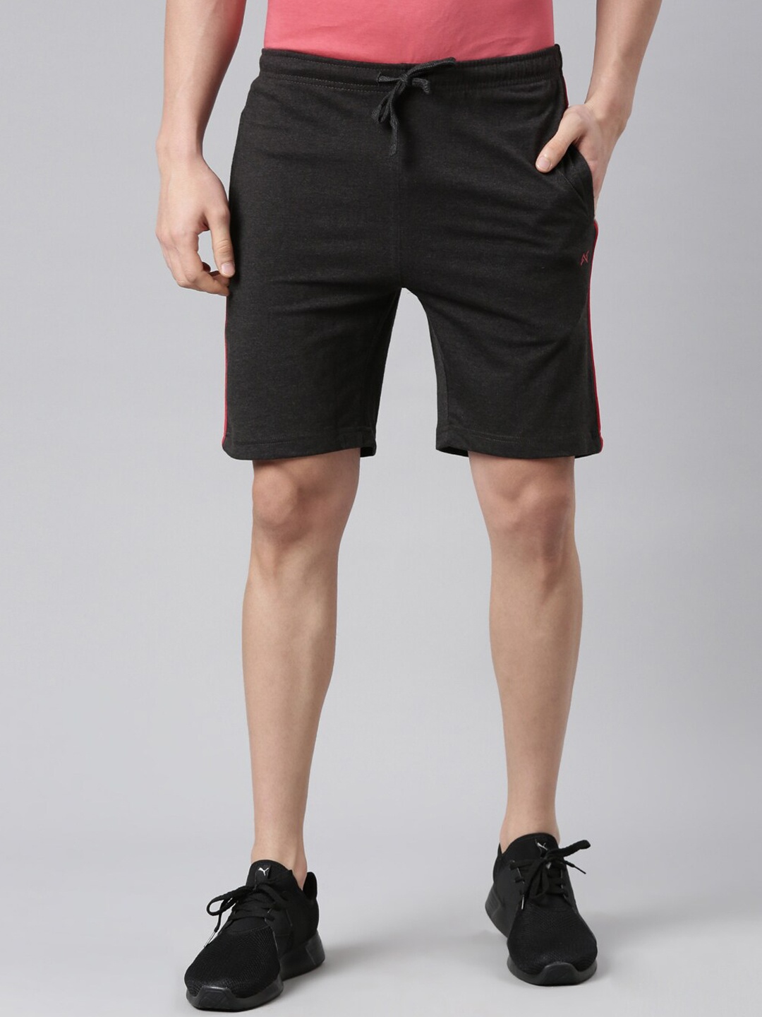 Force NXT Men Pack Of 2 Mid-Rise Regular Fit Super Combed Cotton Bermuda Shorts, Black
Force NXT Men Pack Of 2 Mid-Rise Regular Fit Super Combed Cotton Bermuda Shorts, Black