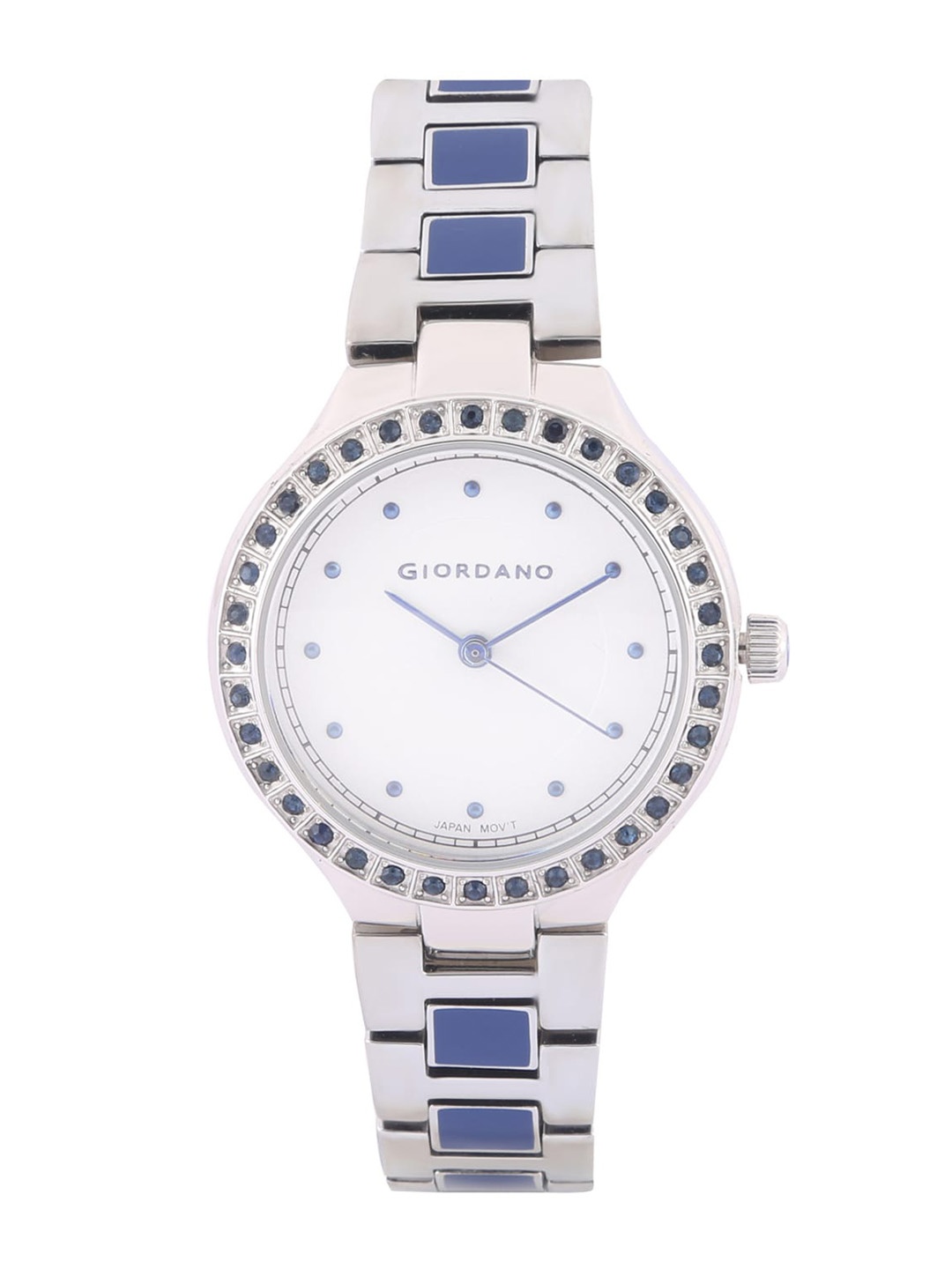 GIORDANO Women Round Dial & Bracelet Style Straps Analogue Watch- 2976-11, Blue
GIORDANO Women Round Dial & Bracelet Style Straps Analogue Watch- 2976-11, Blue