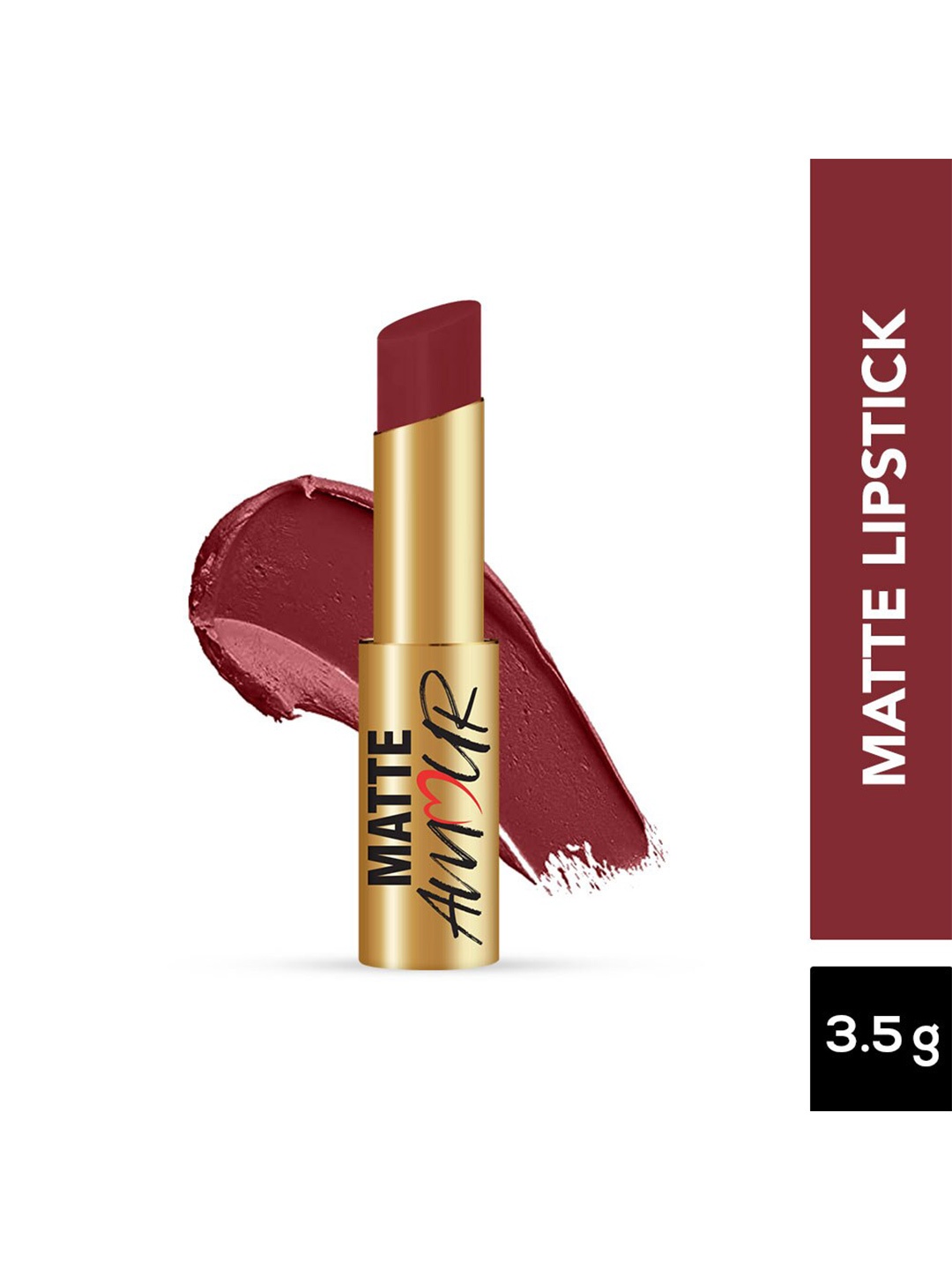 Jaquline USA Matte Amour All Day Wear Lightweight Lipstick 3.5g - Modern Love 12, Brown
Jaquline USA Matte Amour All Day Wear Lightweight Lipstick 3.5g - Modern Love 12, Brown