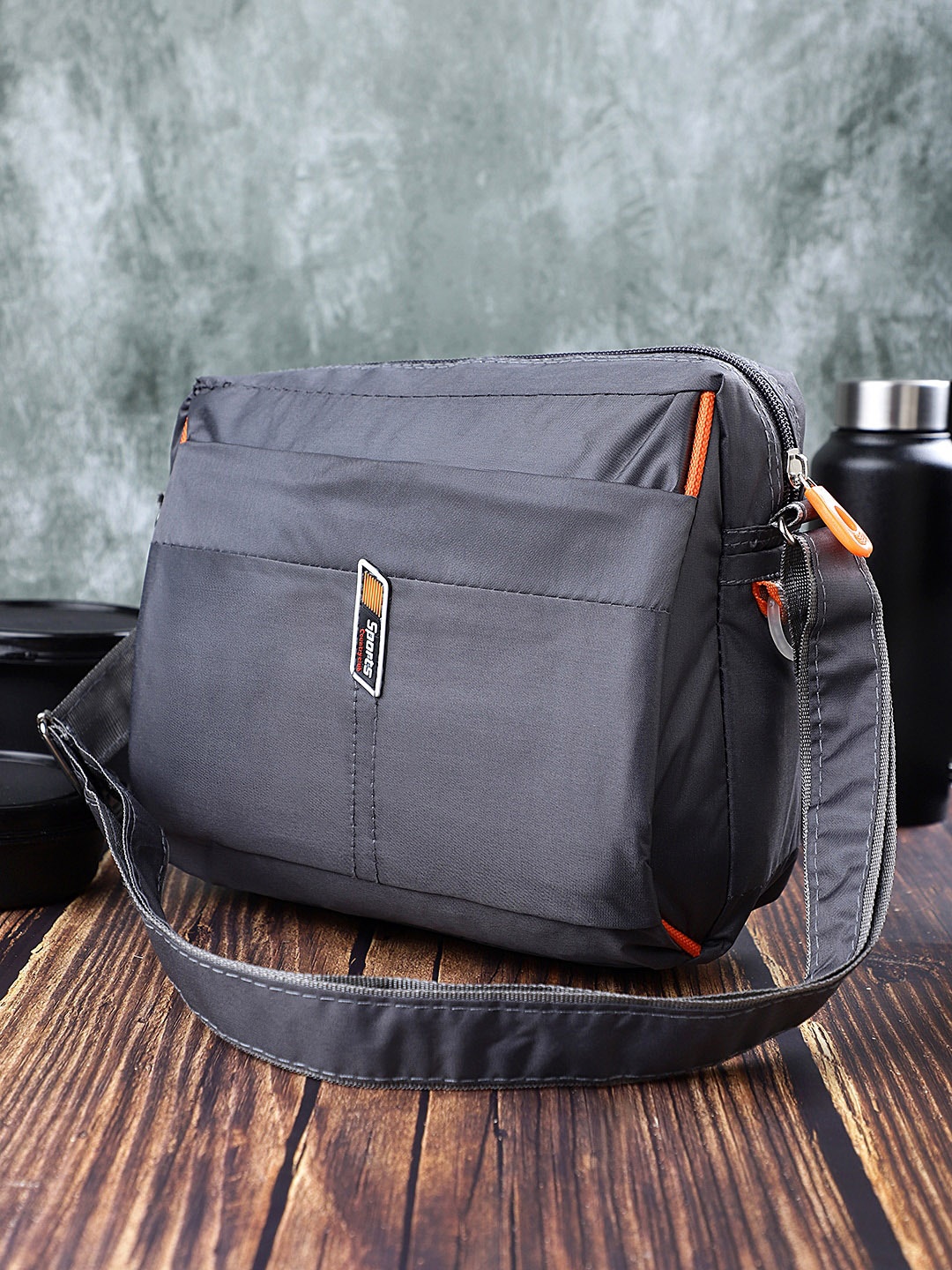 Bag Pepper Structured Travel Lunch Tiffin Storage Bag for Office|Crossbody Side Sling bag, Grey
Bag Pepper Structured Travel Lunch Tiffin Storage Bag for Office|Crossbody Side Sling bag, Grey