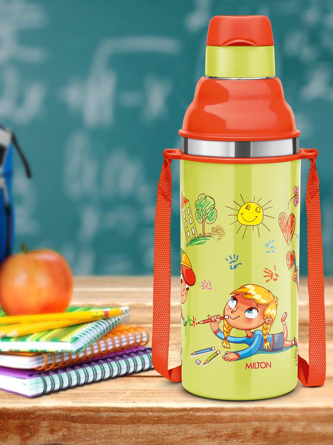 Milton Kool Stunner 400 Sea Green Insulated Inner Steel Kids Water Bottle 400 ml
Milton Kool Stunner 400 Sea Green Insulated Inner Steel Kids Water Bottle 400 ml