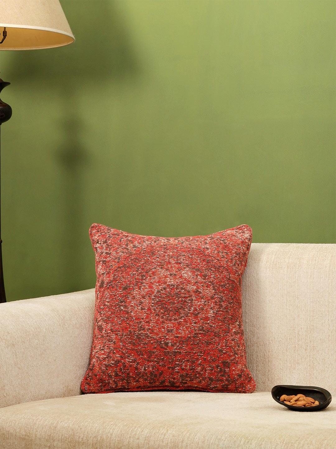 Amoliconcepts Red & Brown Persian Motif Jacquard Chenille Textured Cotton Cushion Cover
Amoliconcepts Red & Brown Persian Motif Jacquard Chenille Textured Cotton Cushion Cover