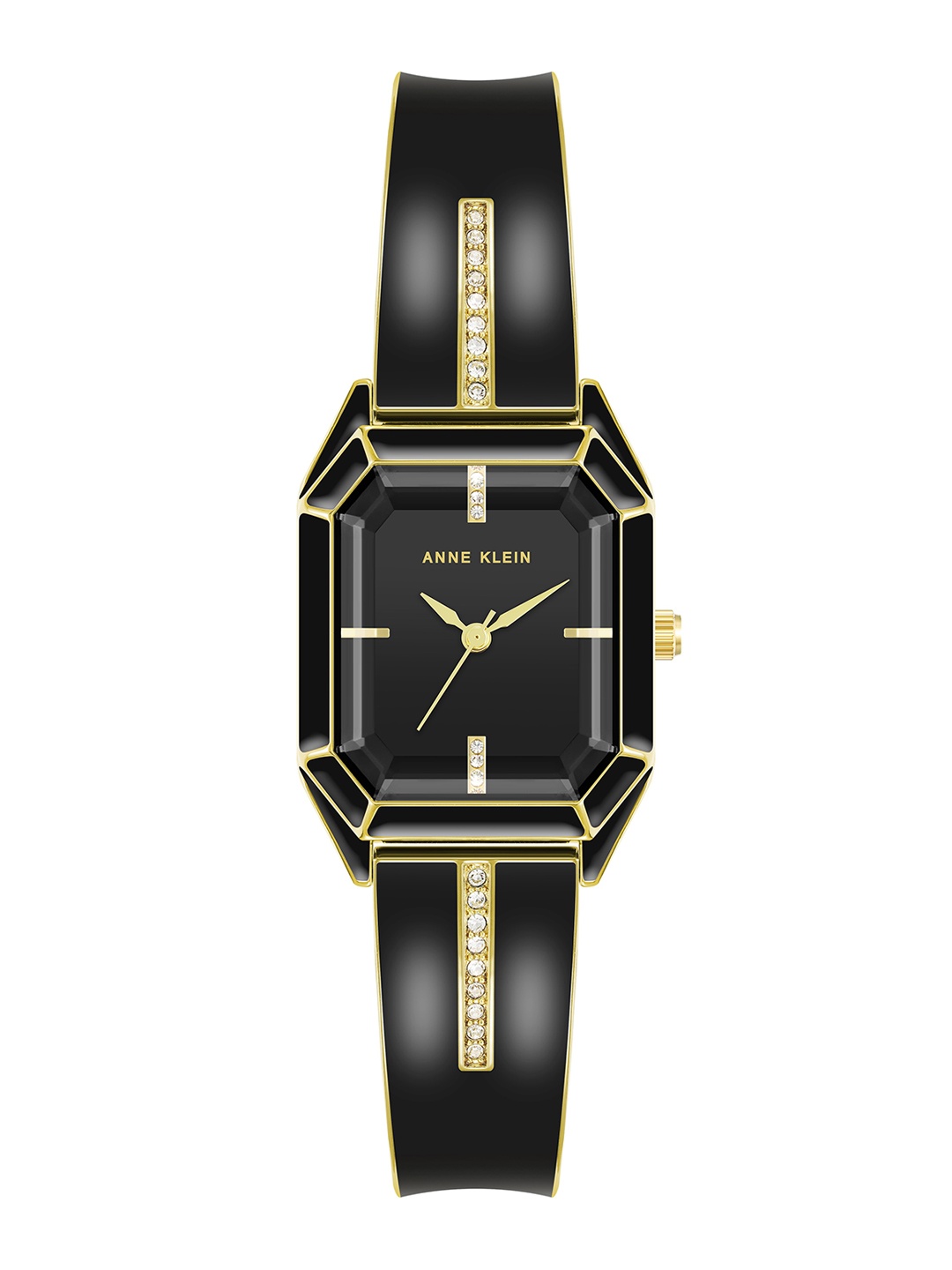 ANNE KLEIN Women Stainless Steel Bracelet Style Straps Analogue Watch AK4042GPBK, Black
ANNE KLEIN Women Stainless Steel Bracelet Style Straps Analogue Watch AK4042GPBK, Black