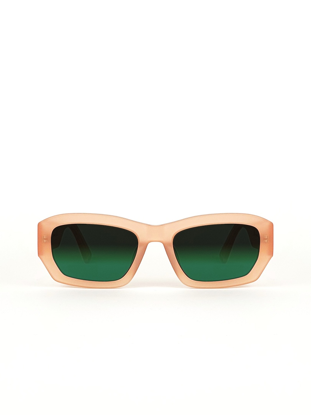 MARJO EYEWEAR Rectangle Acetate Sunglasses With Polarised & UV Protected Lens, Peach
MARJO EYEWEAR Rectangle Acetate Sunglasses With Polarised & UV Protected Lens, Peach