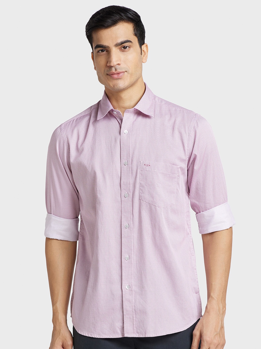ColorPlus Men Plus Size Tailored Fit Micro Ditsy Printed Casual Cotton Shirt, Lavender
ColorPlus Men Plus Size Tailored Fit Micro Ditsy Printed Casual Cotton Shirt, Lavender