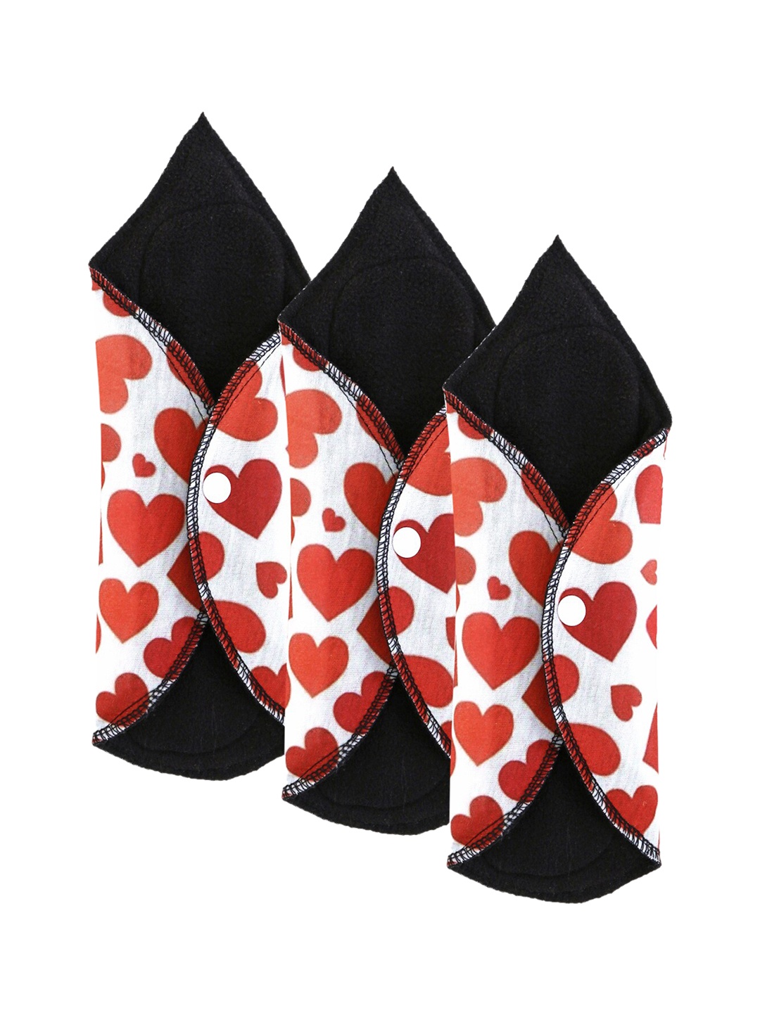 CareDone Set Of 5 Print 4-Layered Ultra Thin Rash Free Reusable Cotton Sanitary Cloth Pads, Black
CareDone Set Of 5 Print 4-Layered Ultra Thin Rash Free Reusable Cotton Sanitary Cloth Pads, Black