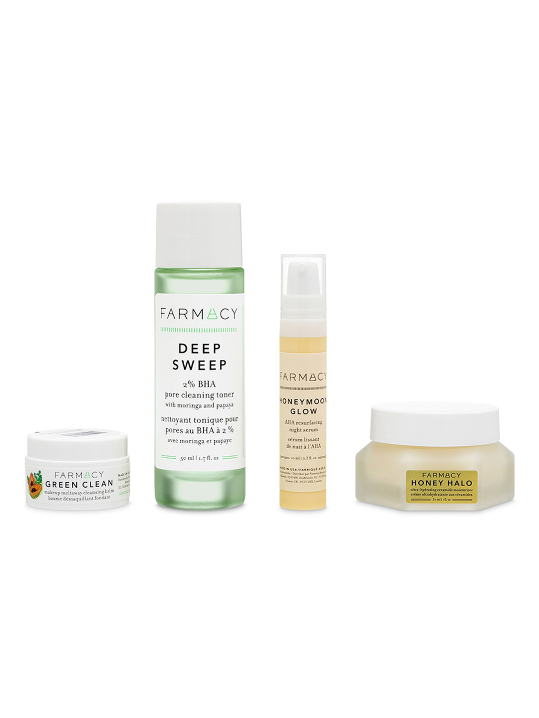 Farmacy Beauty Healthy Skin Starter Kit - 102 ml, White 
Farmacy Beauty Healthy Skin Starter Kit - 102 ml, White