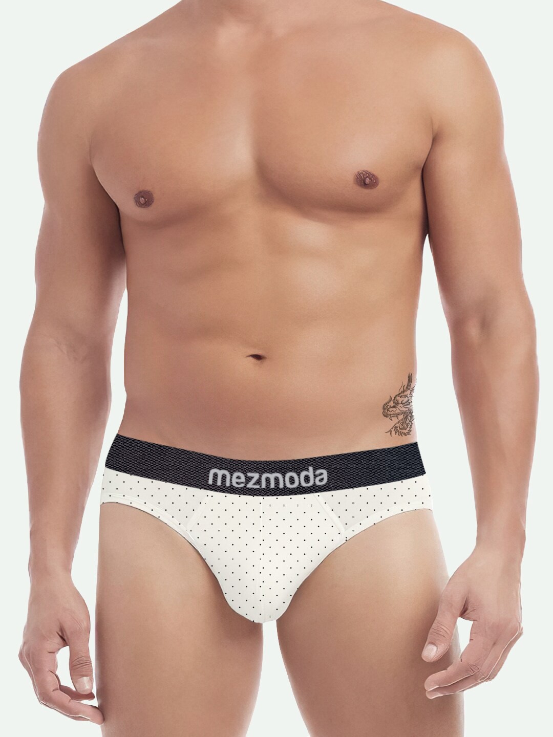 mezmoda Men Printed Ultra Soft Breathable Anti Bacterial Hipster Hipster Briefs, White
mezmoda Men Printed Ultra Soft Breathable Anti Bacterial Hipster Hipster Briefs, White