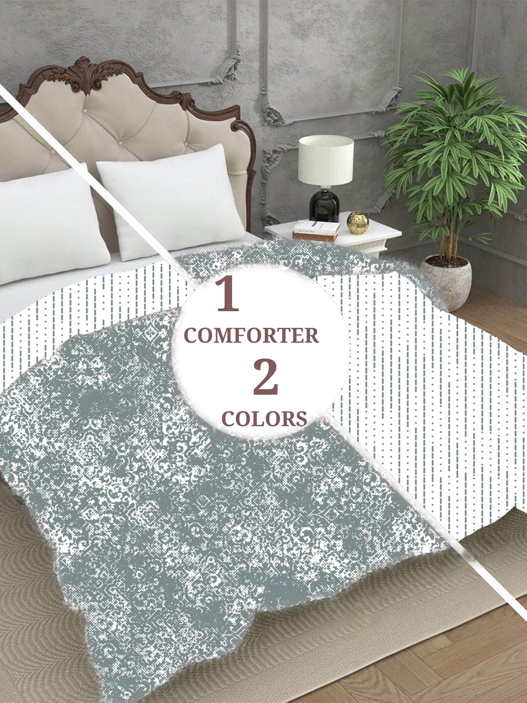 Sleeping Owls- because your sleep matters Grey & White Abstract 150 GSM Double Bed Quilt
Sleeping Owls- because your sleep matters Grey & White Abstract 150 GSM Double Bed Quilt