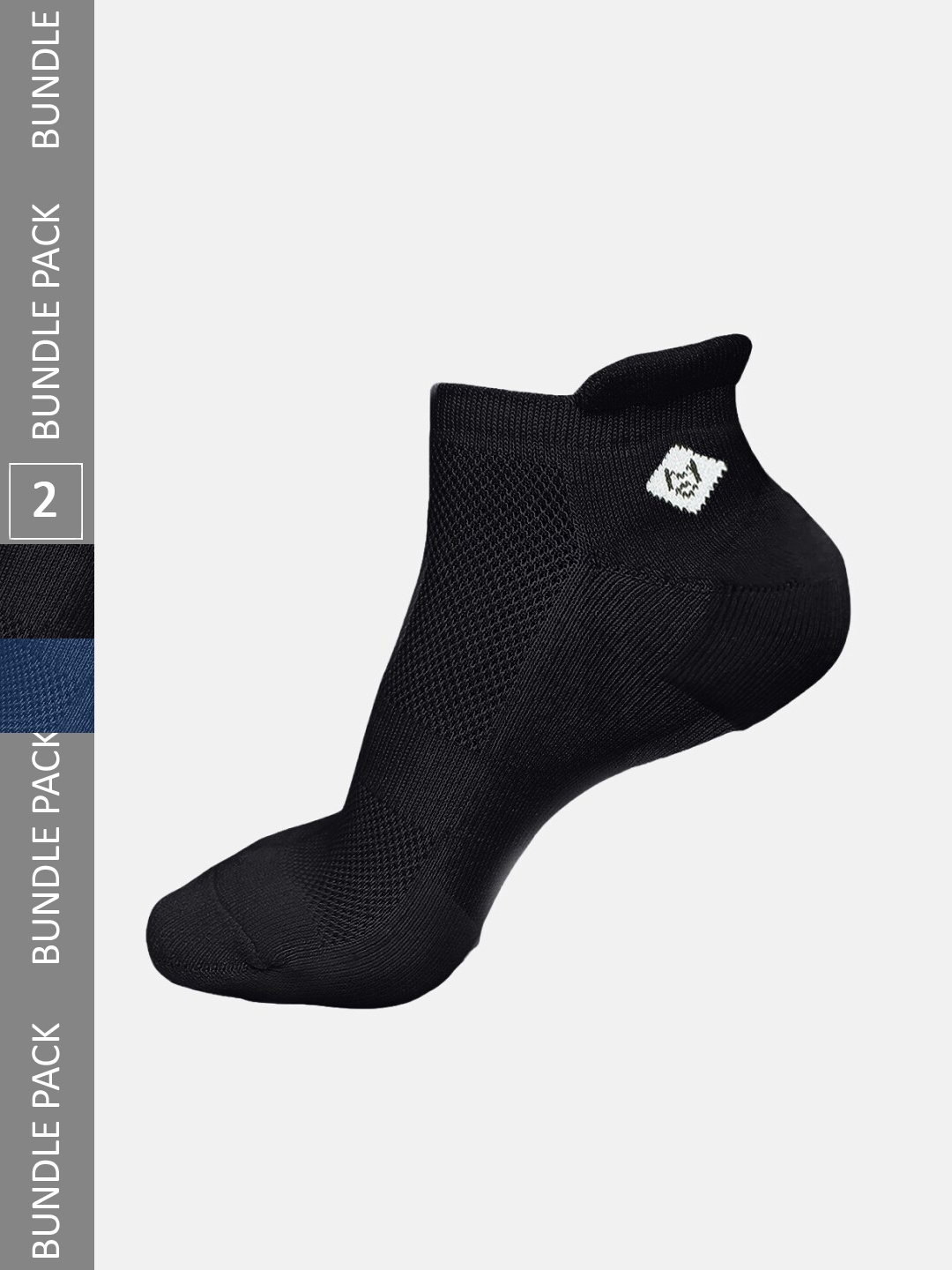 Almo Wear Men Pack Of 2 Anti-Microbial & Lightweight Bamboo Ankle-Length Socks, Black
Almo Wear Men Pack Of 2 Anti-Microbial & Lightweight Bamboo Ankle-Length Socks, Black