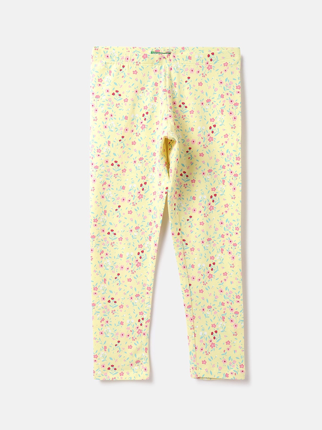 United Colors of Benetton Girls Floral Printed High Rise High Rise Slip On Trousers, Yellow
United Colors of Benetton Girls Floral Printed High Rise High Rise Slip On Trousers, Yellow