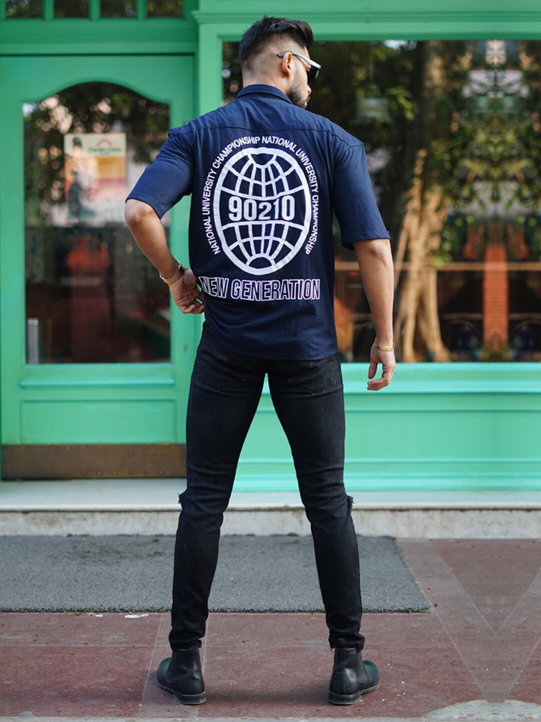 Powerlook Boxy Drop Shoulder Shirt Casual Shirt, Navy blue
Powerlook Boxy Drop Shoulder Shirt Casual Shirt, Navy blue