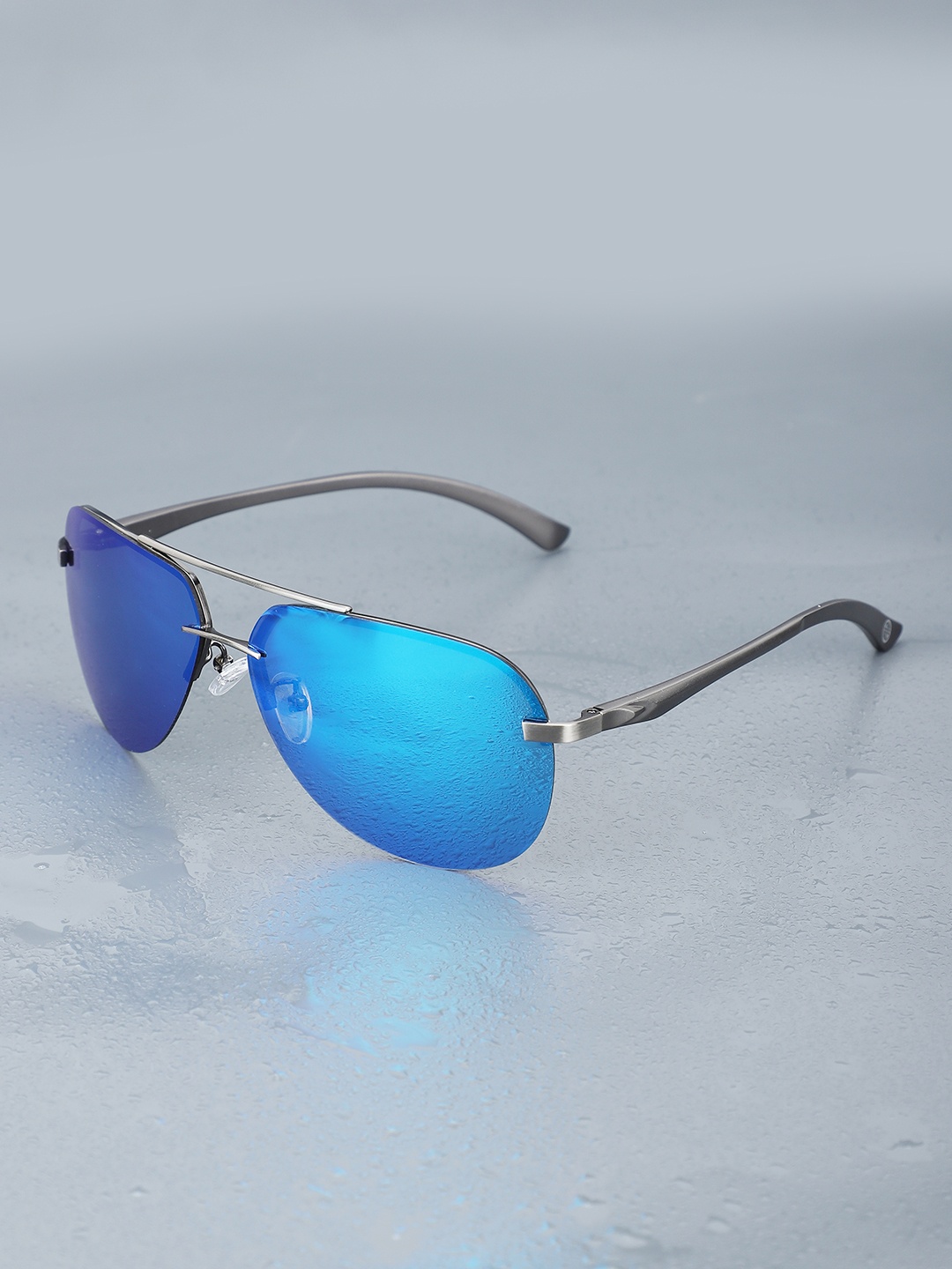 Carlton London Premium Men Polarised & UV Protected Lens Aviator Sunglasses - CLSM106, Metallic
Carlton London Premium Men Polarised & UV Protected Lens Aviator Sunglasses - CLSM106, Metallic